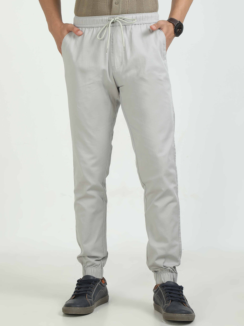 Men Air Joggers-Stone
