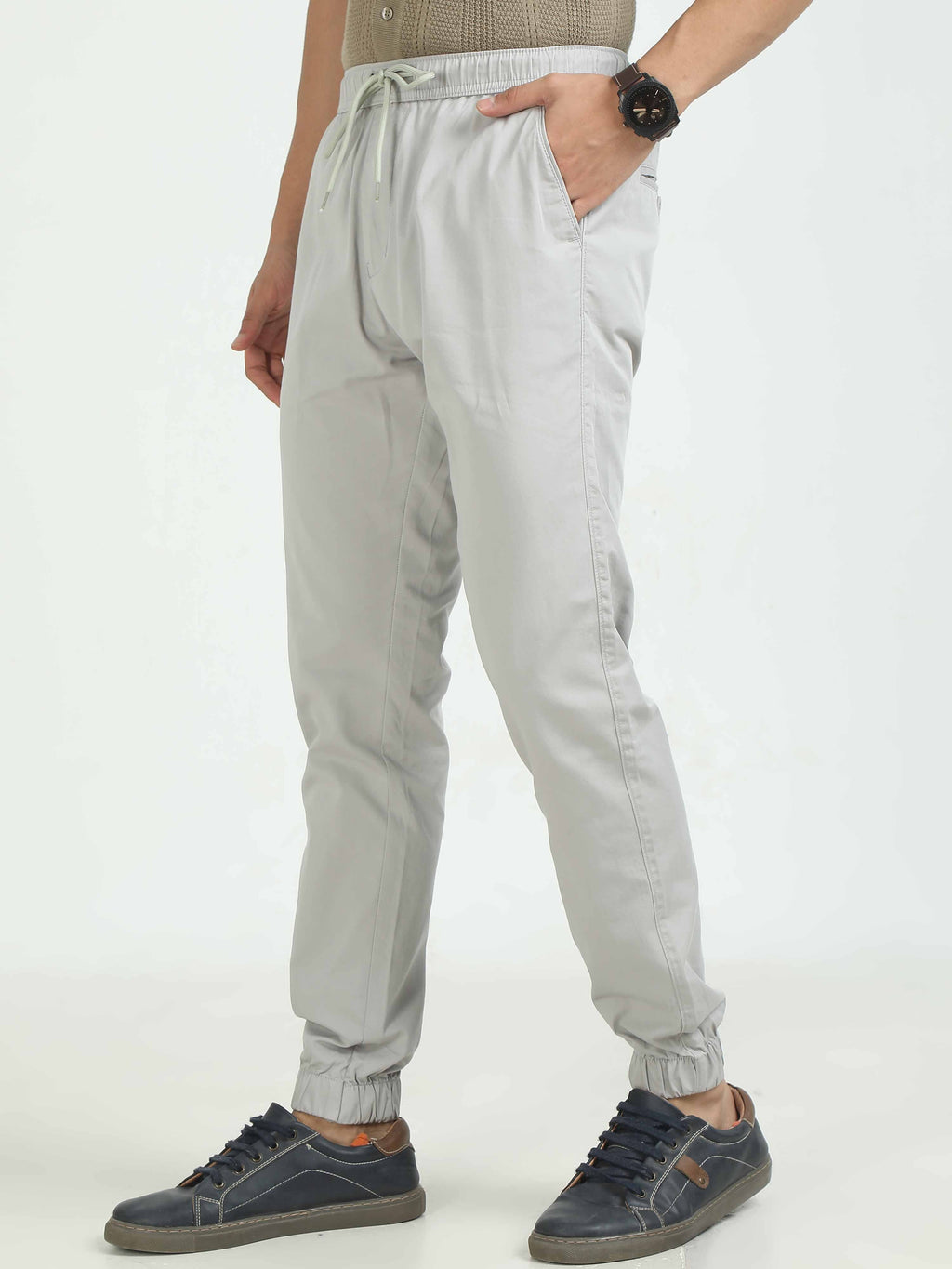 Men Air Joggers-Stone