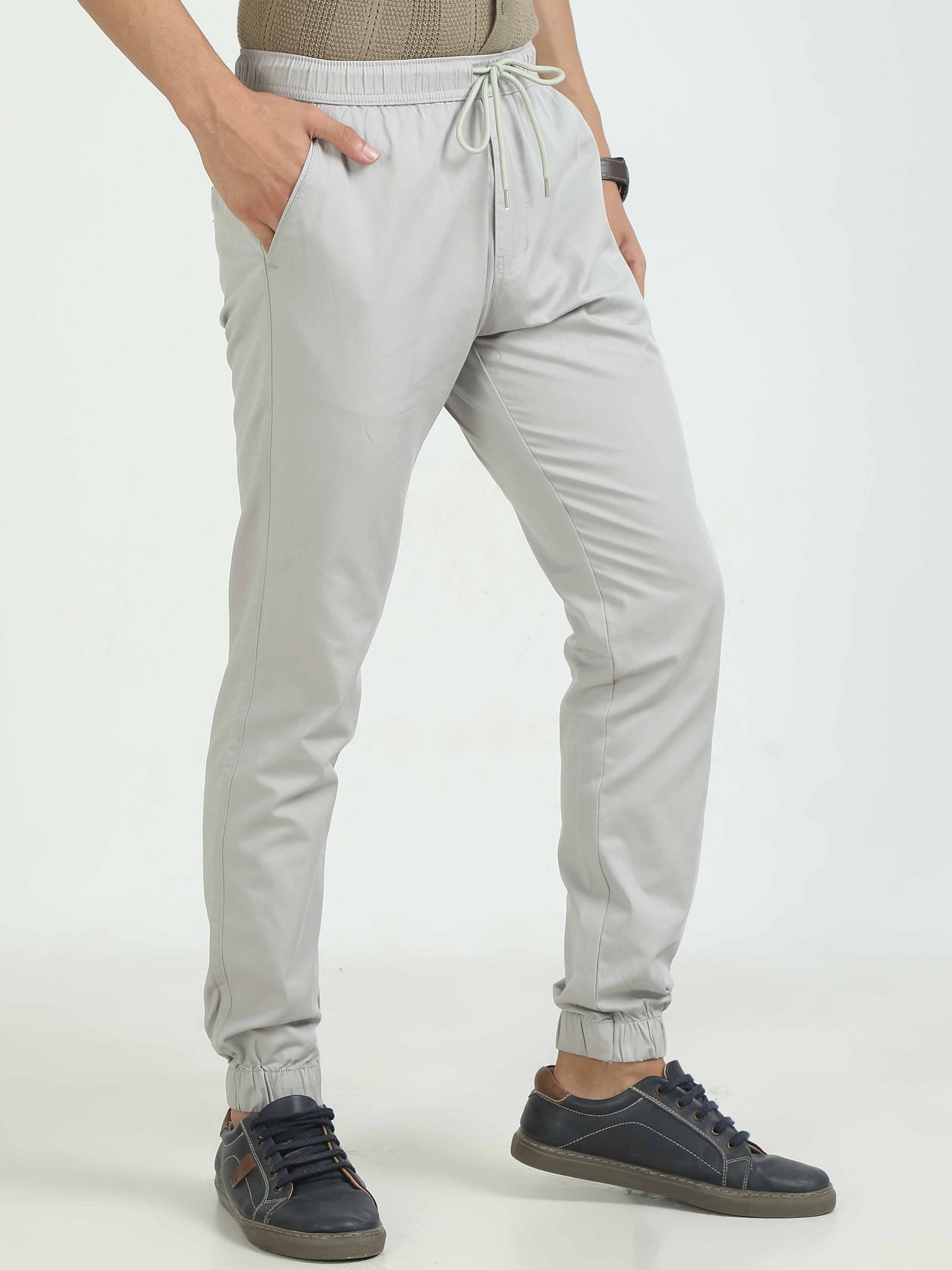 Men Air Joggers-Stone