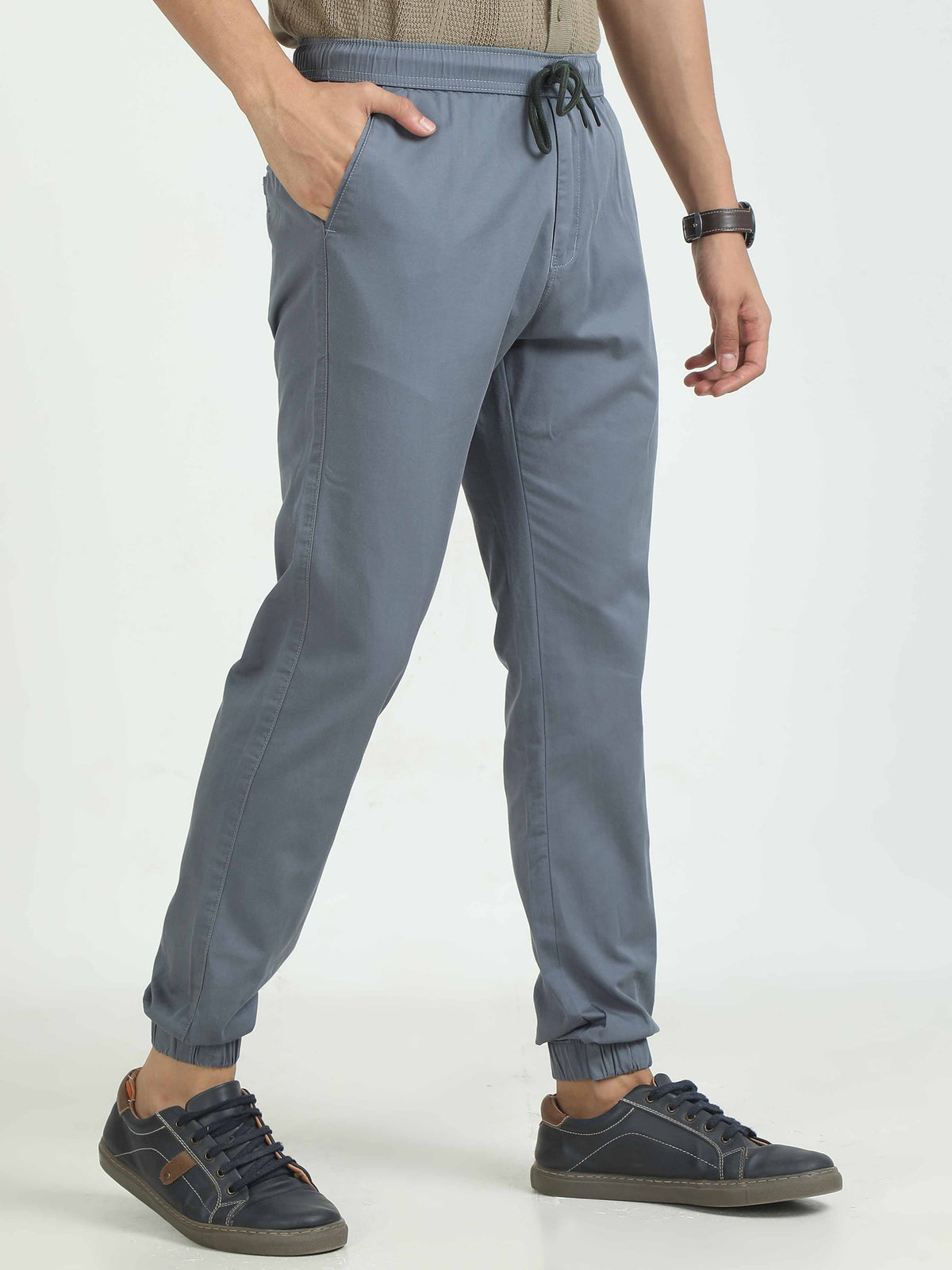 Men Air Joggers-Smoke