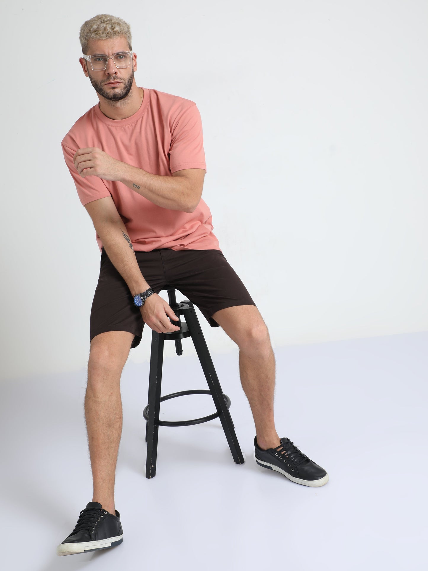 Modern Twill Brown Shorts