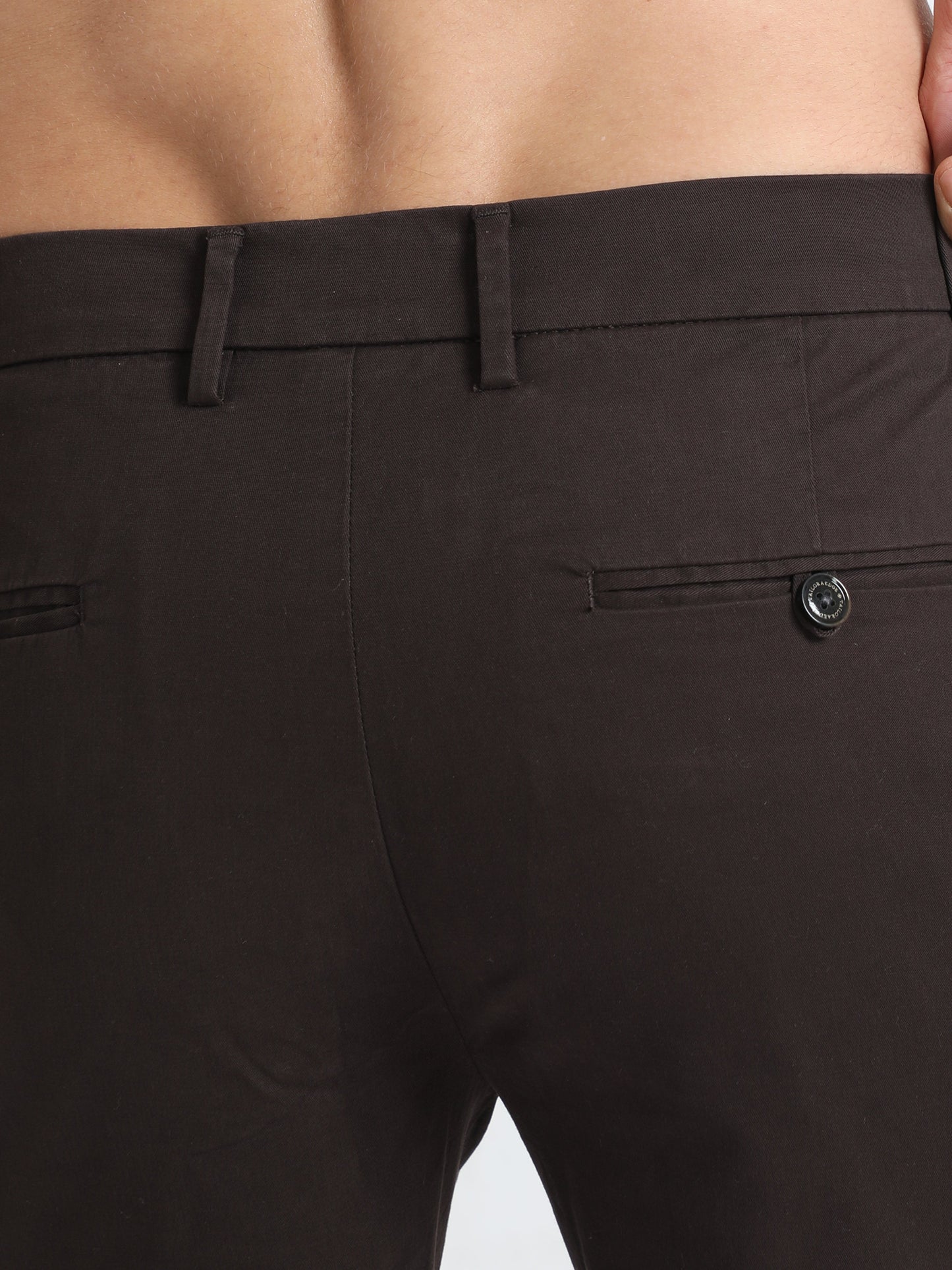 Modern Twill Brown Shorts