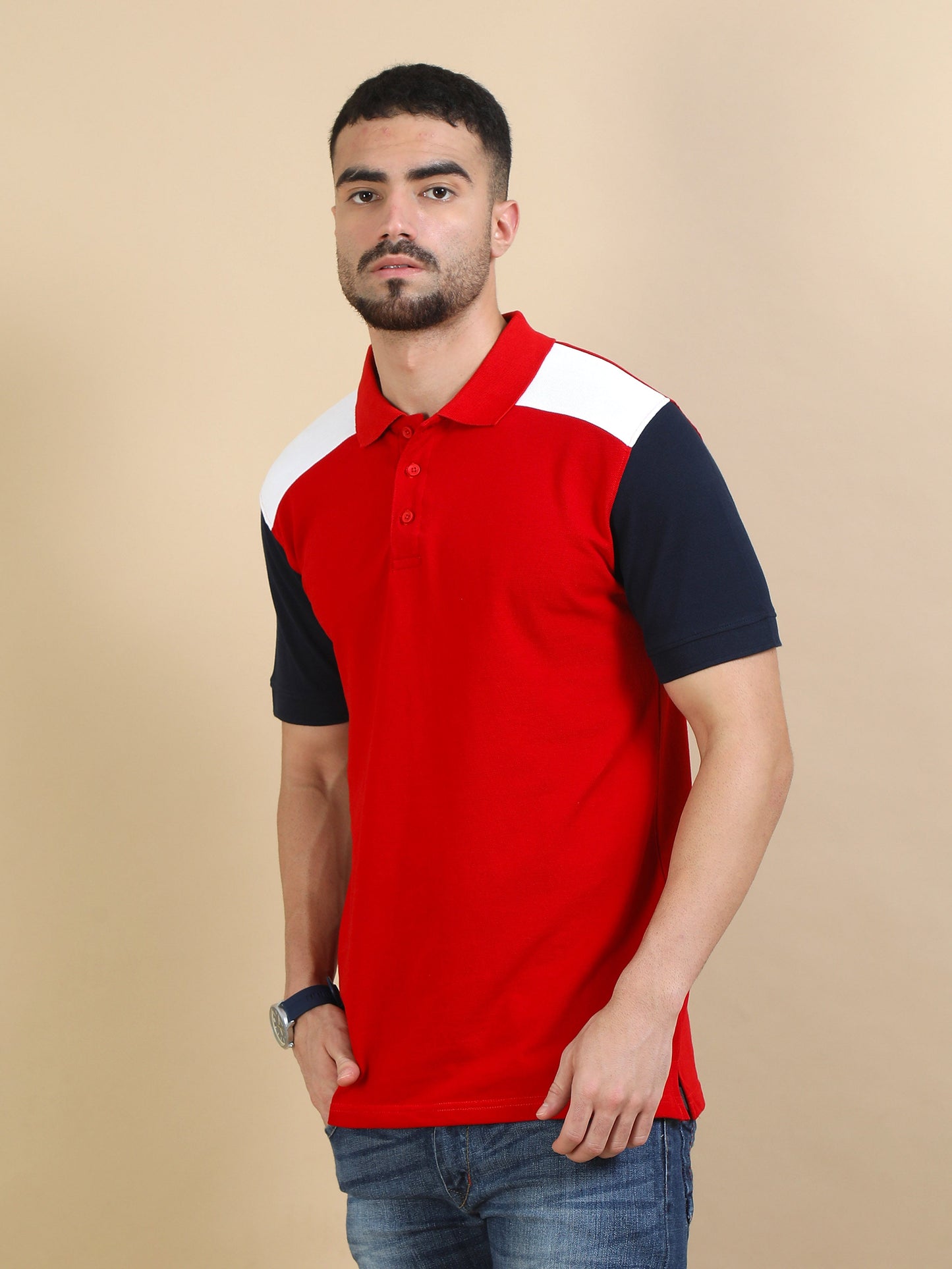 Pannel Design Polo - Red