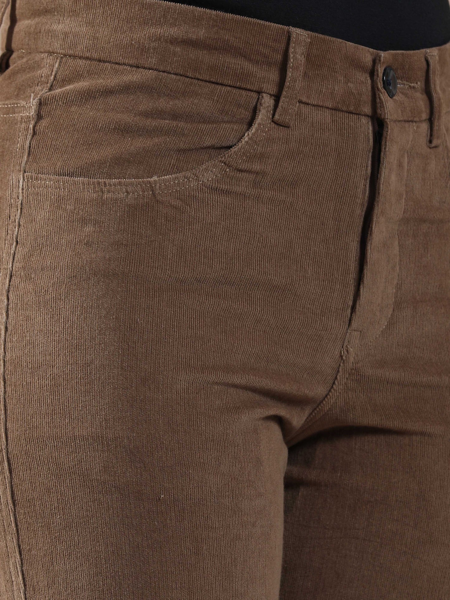 Best Khaki Women's Corduroy Trousers