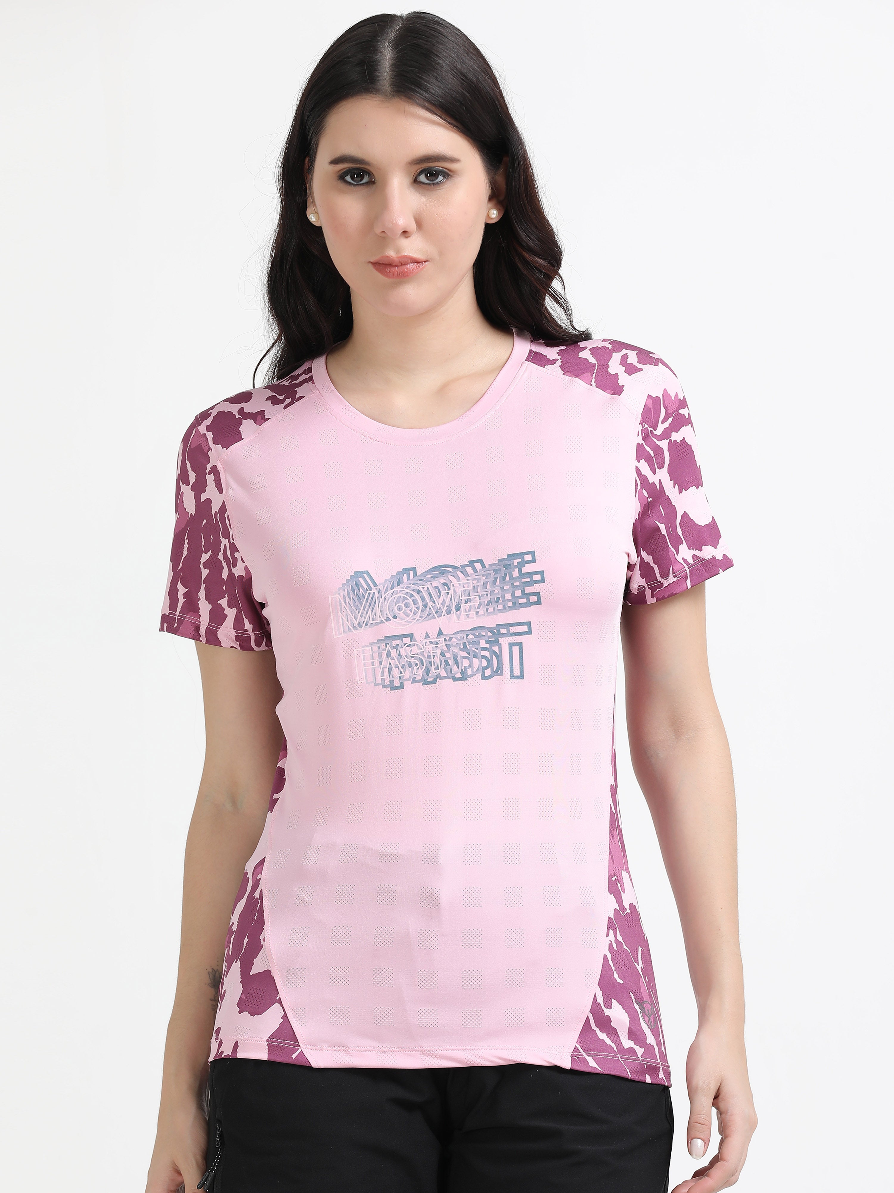 Cherry Camo Lumin Air Printed T- Shirt