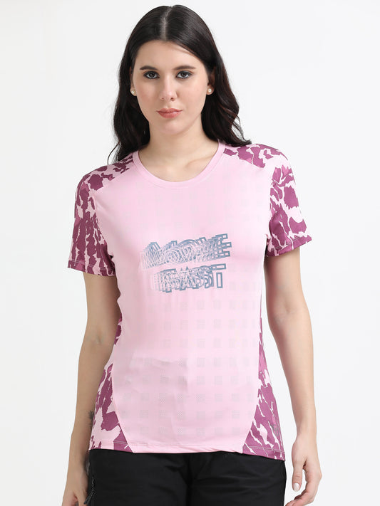 Cherry Camo Lumin Air Printed T- Shirt