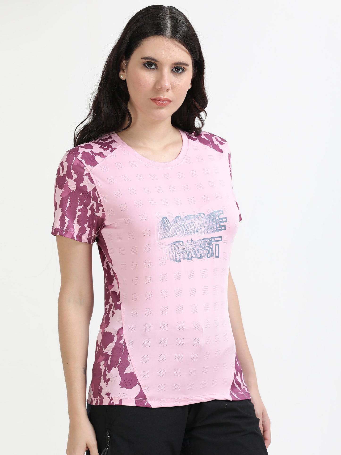 Cherry Camo Lumin Air Printed T- Shirt