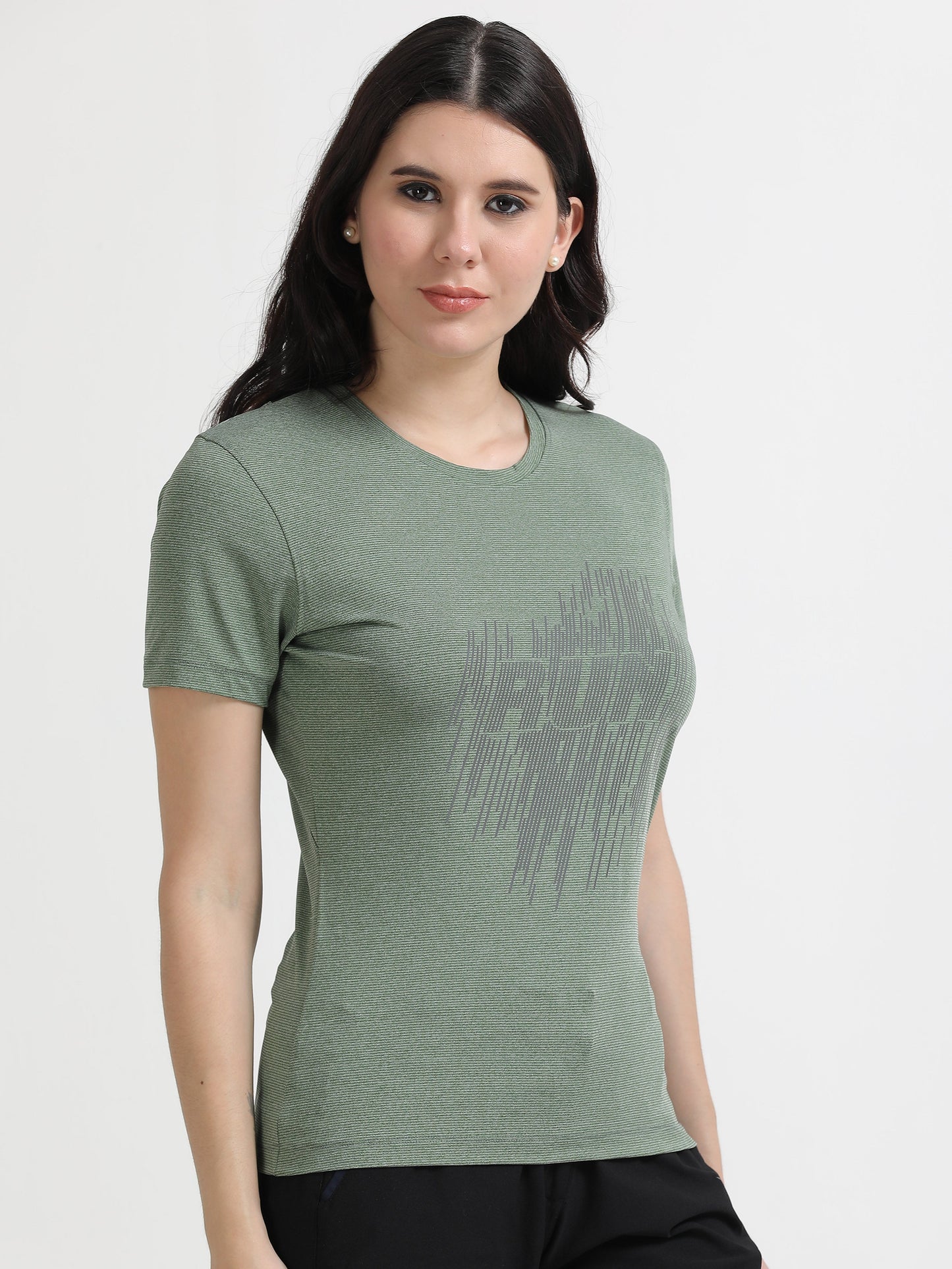 Willow Leaf Mesh Tee