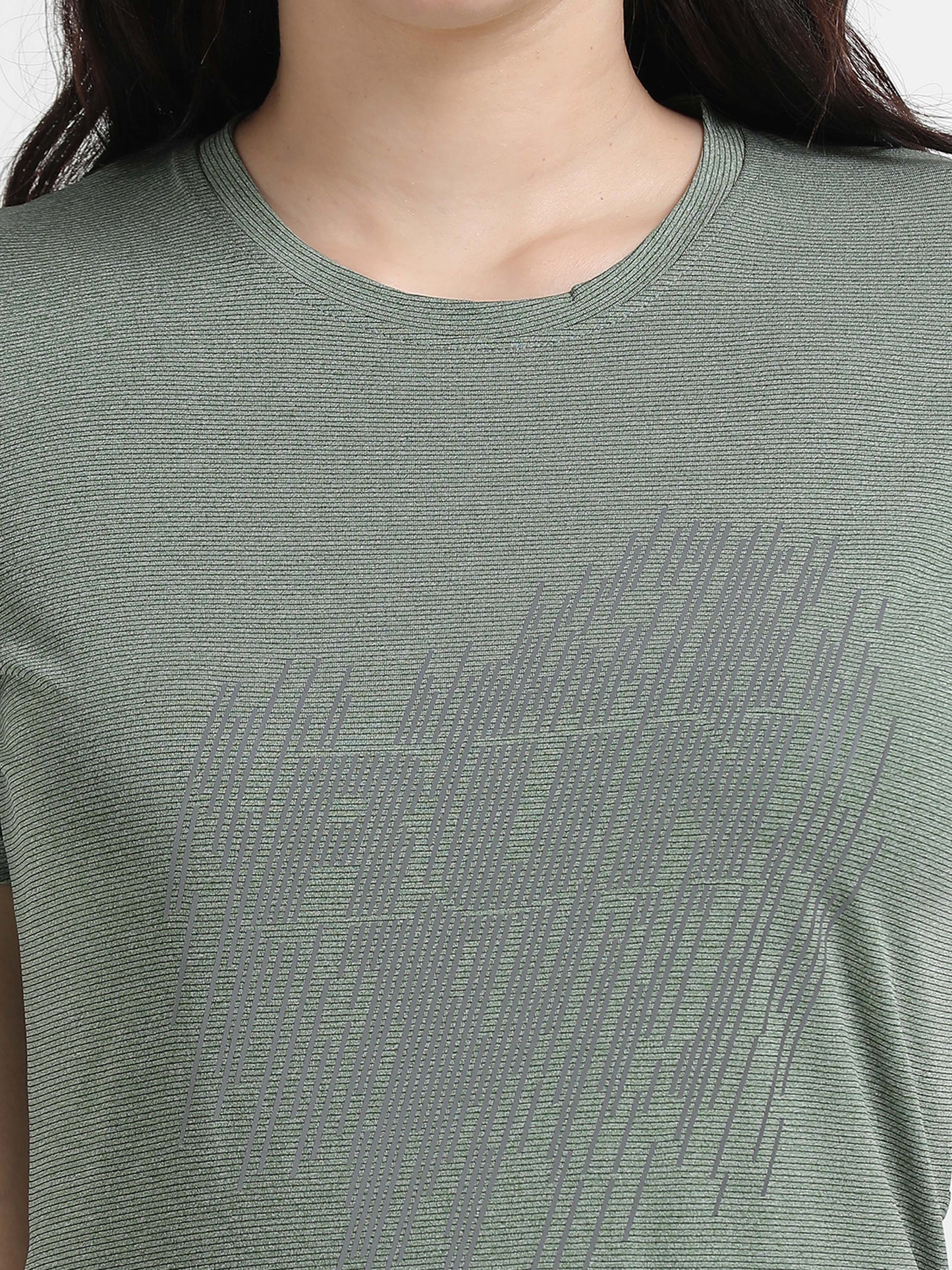 Willow Leaf Mesh Tee