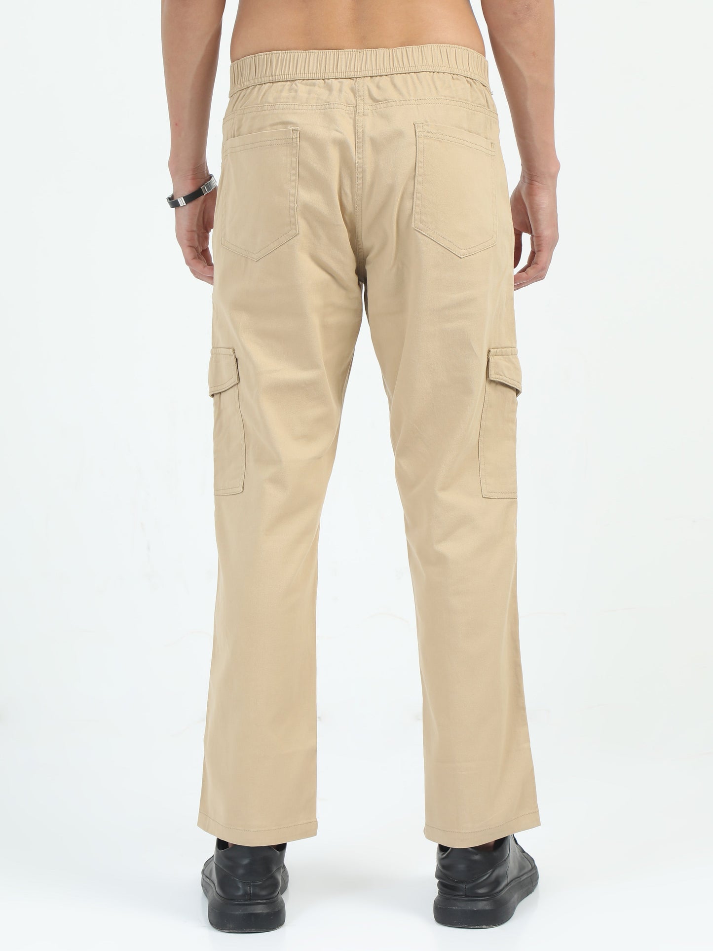 Men Classic Bolsillo Cargo - Khakhi