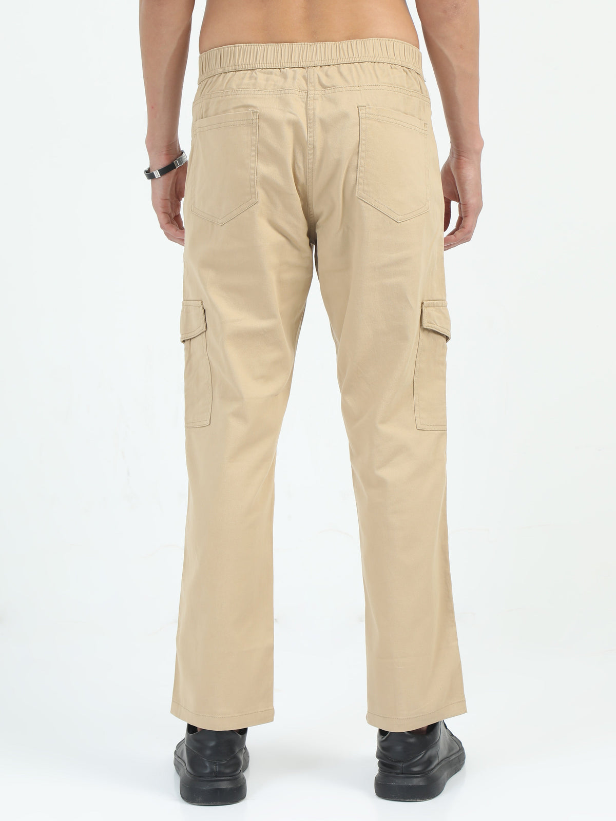 Men Classic Bolsillo Cargo - Khakhi