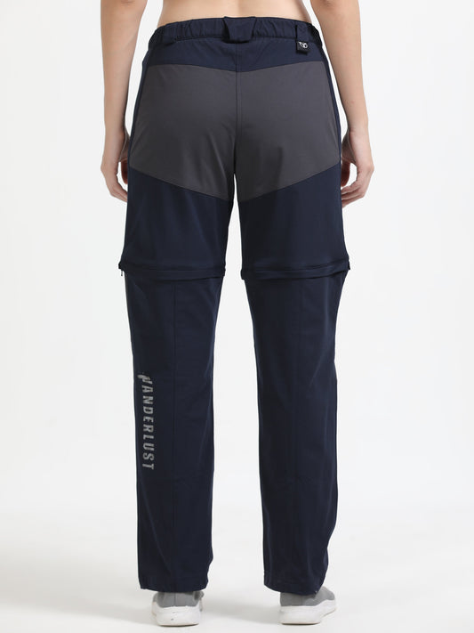 Navy Detachable “Convertible” Camper Pants
for Women