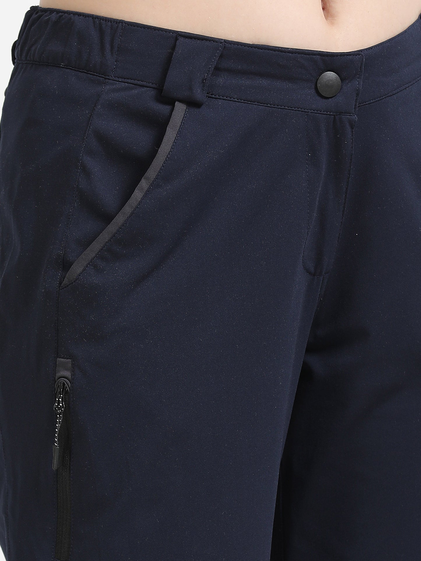 Navy Detachable “Convertible” Camper Pants
for Women