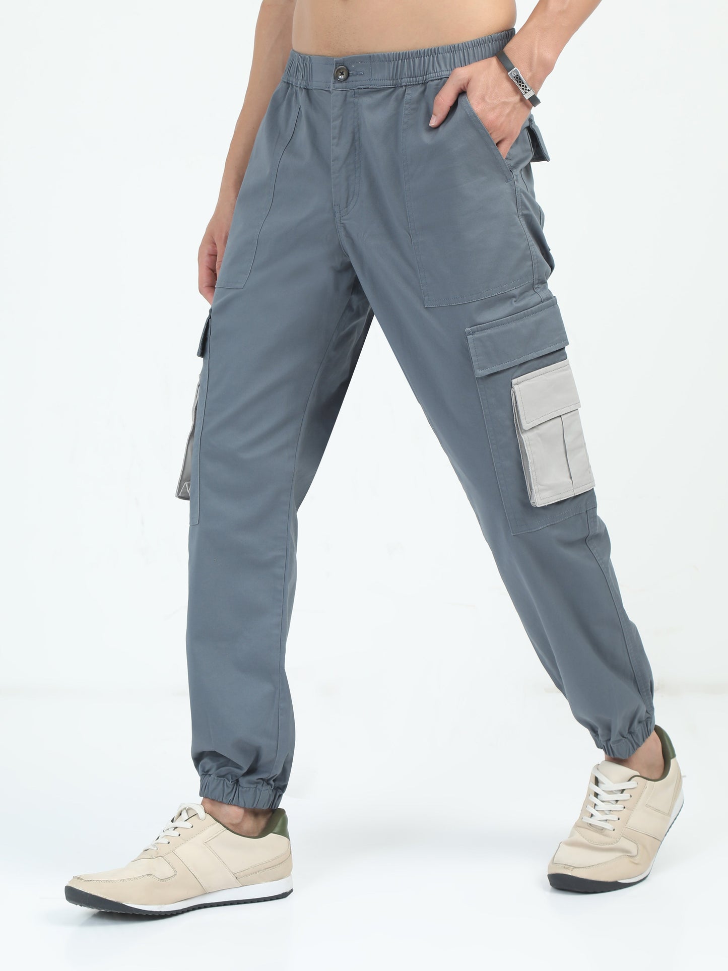 Men Classic Jogger-Aqua
