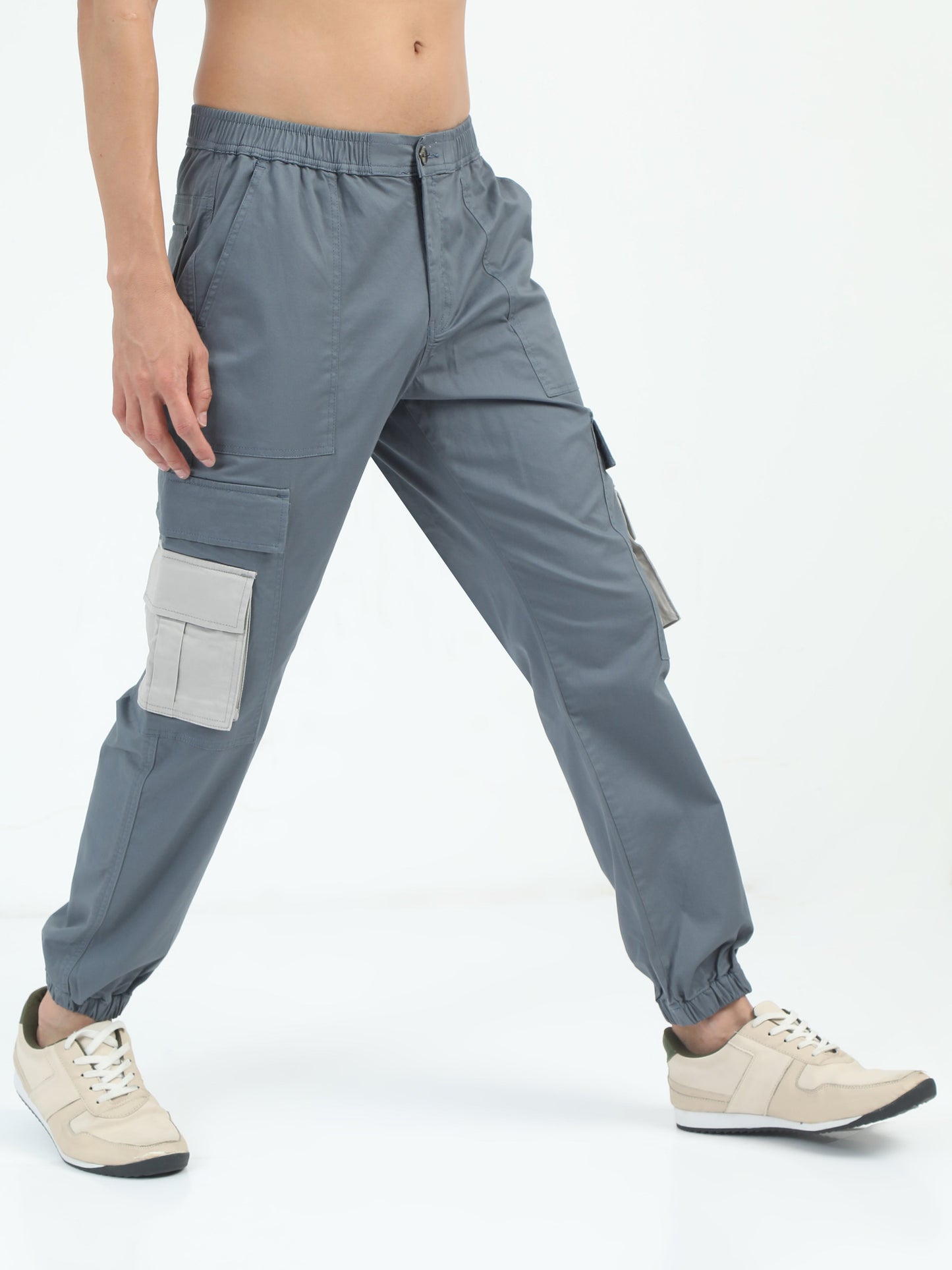 Men Classic Jogger-Aqua