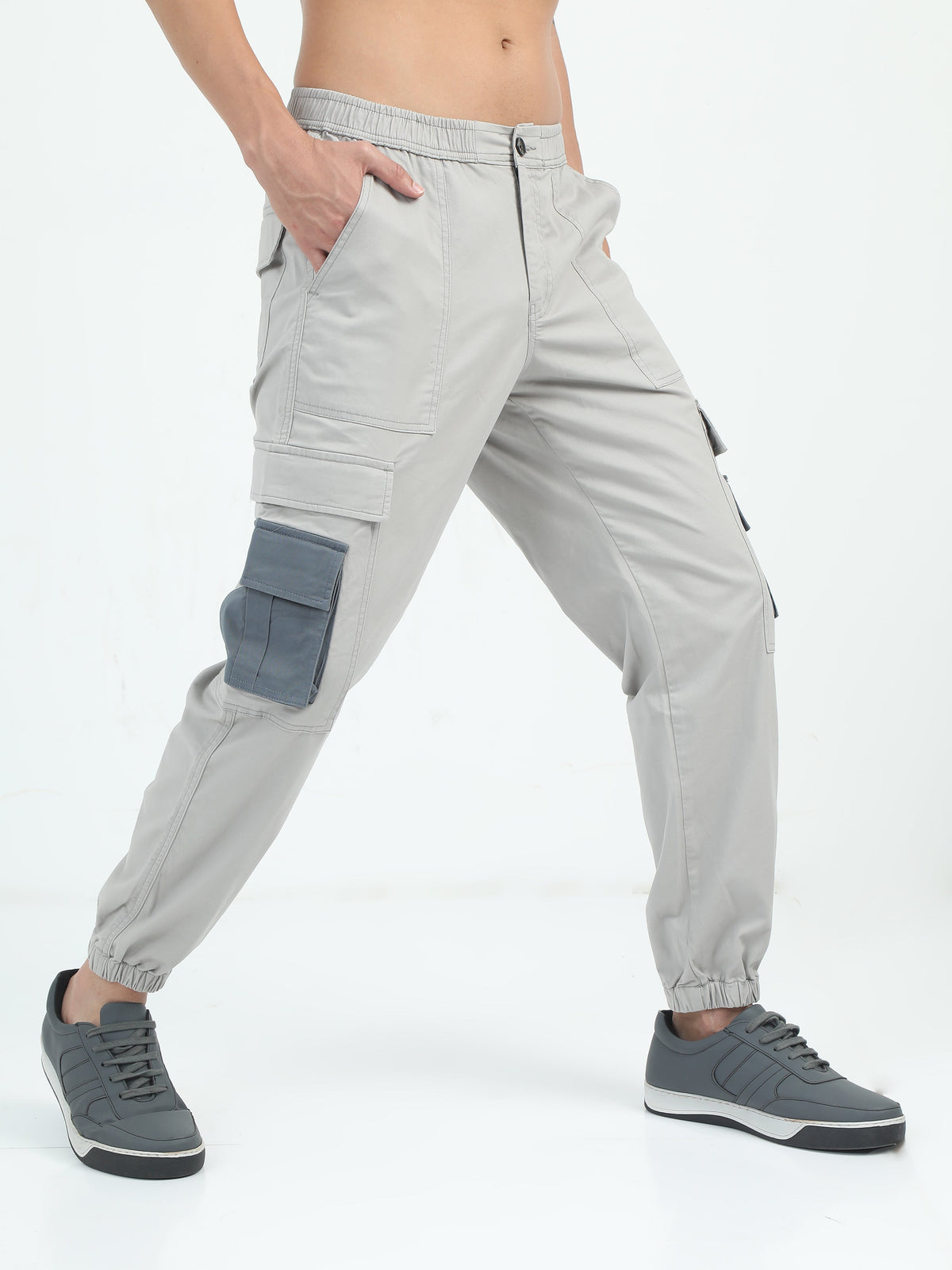 Men Classic Jogger-Stone