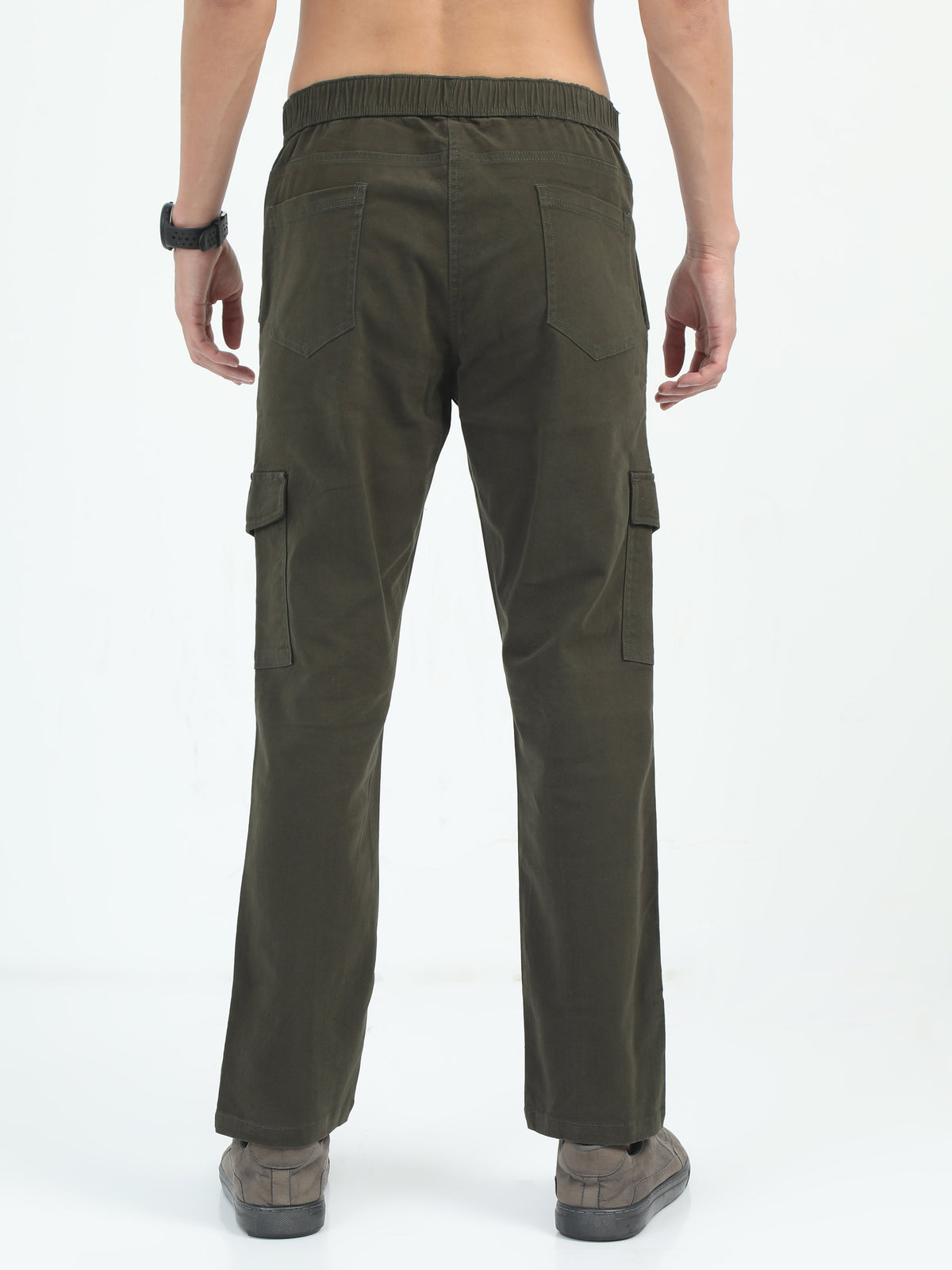 Men Classic Bolsillo Cargo - Olive