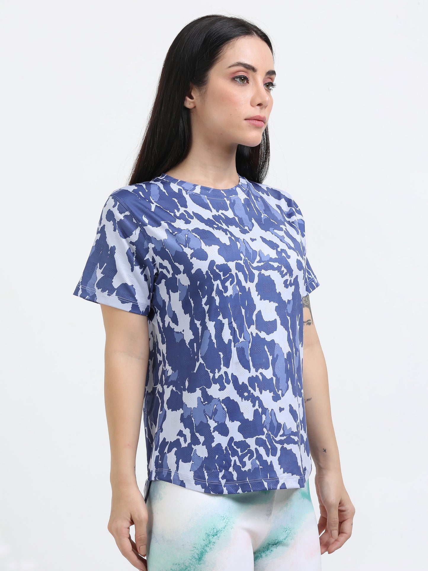 Printed Crew Neck T-shirt