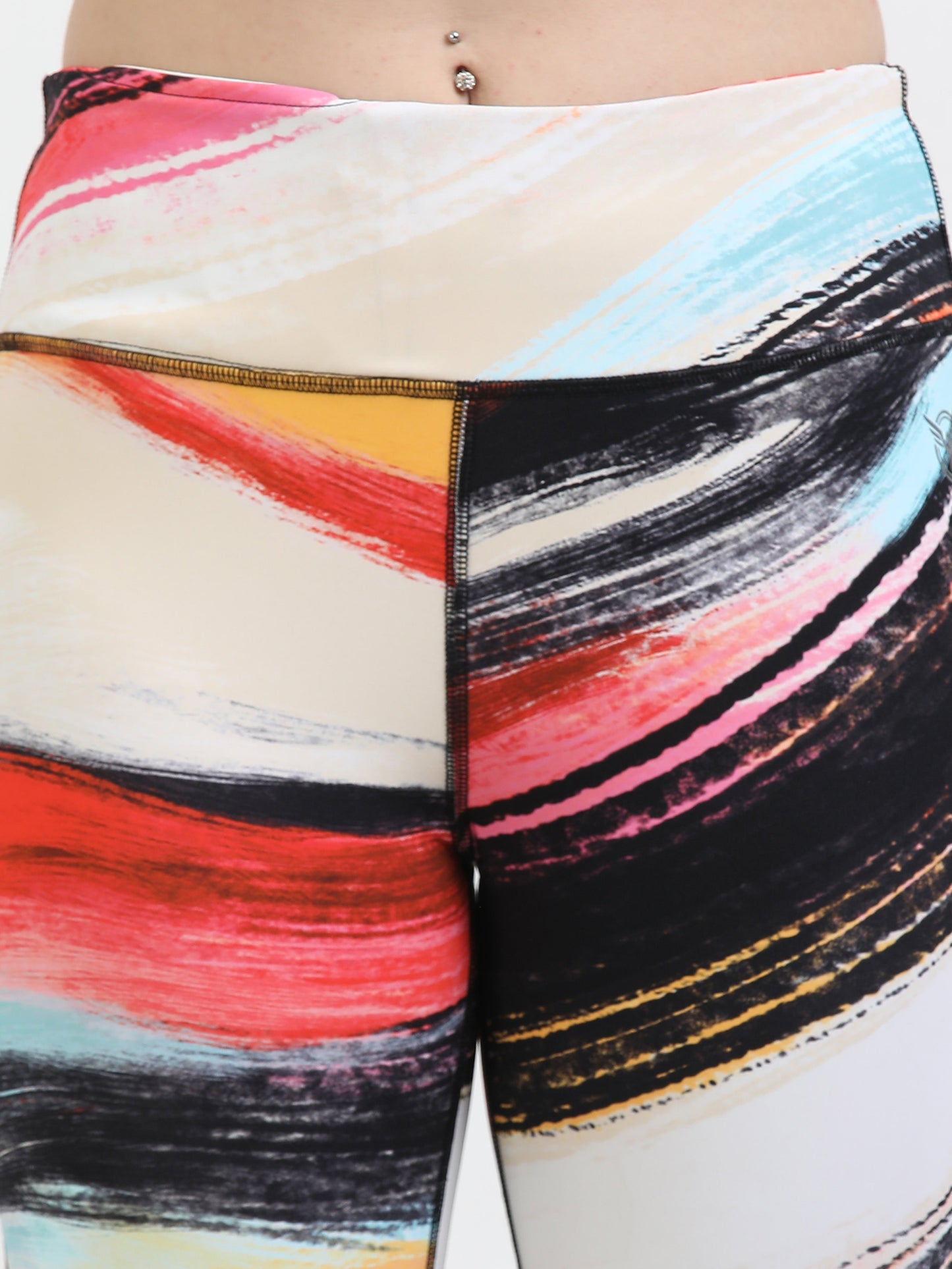 VerveFlex: Smashy Stroke printed legging - Ankle Length Tight / Legging