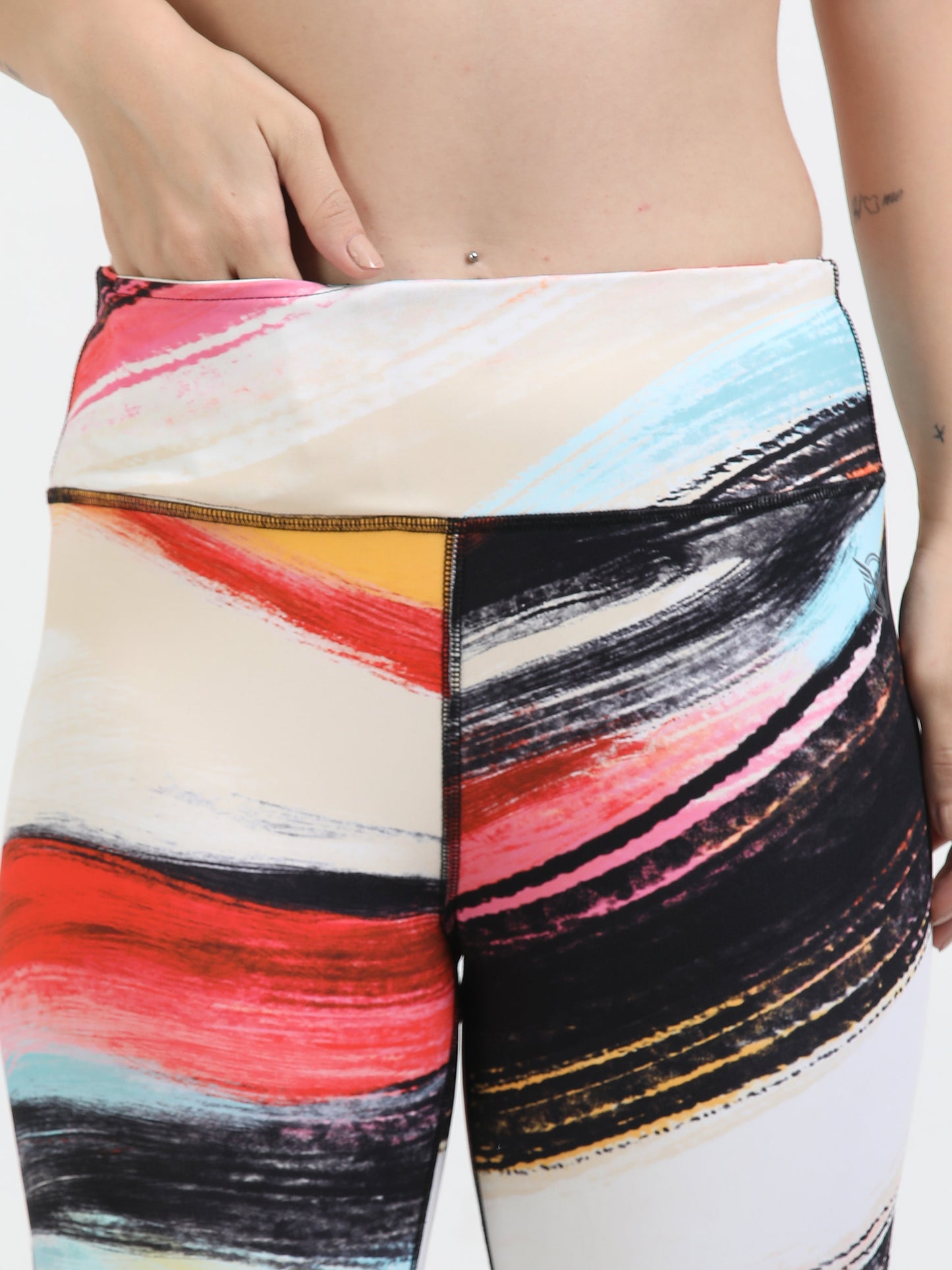 VerveFlex: Smashy Stroke printed legging - Ankle Length Tight / Legging