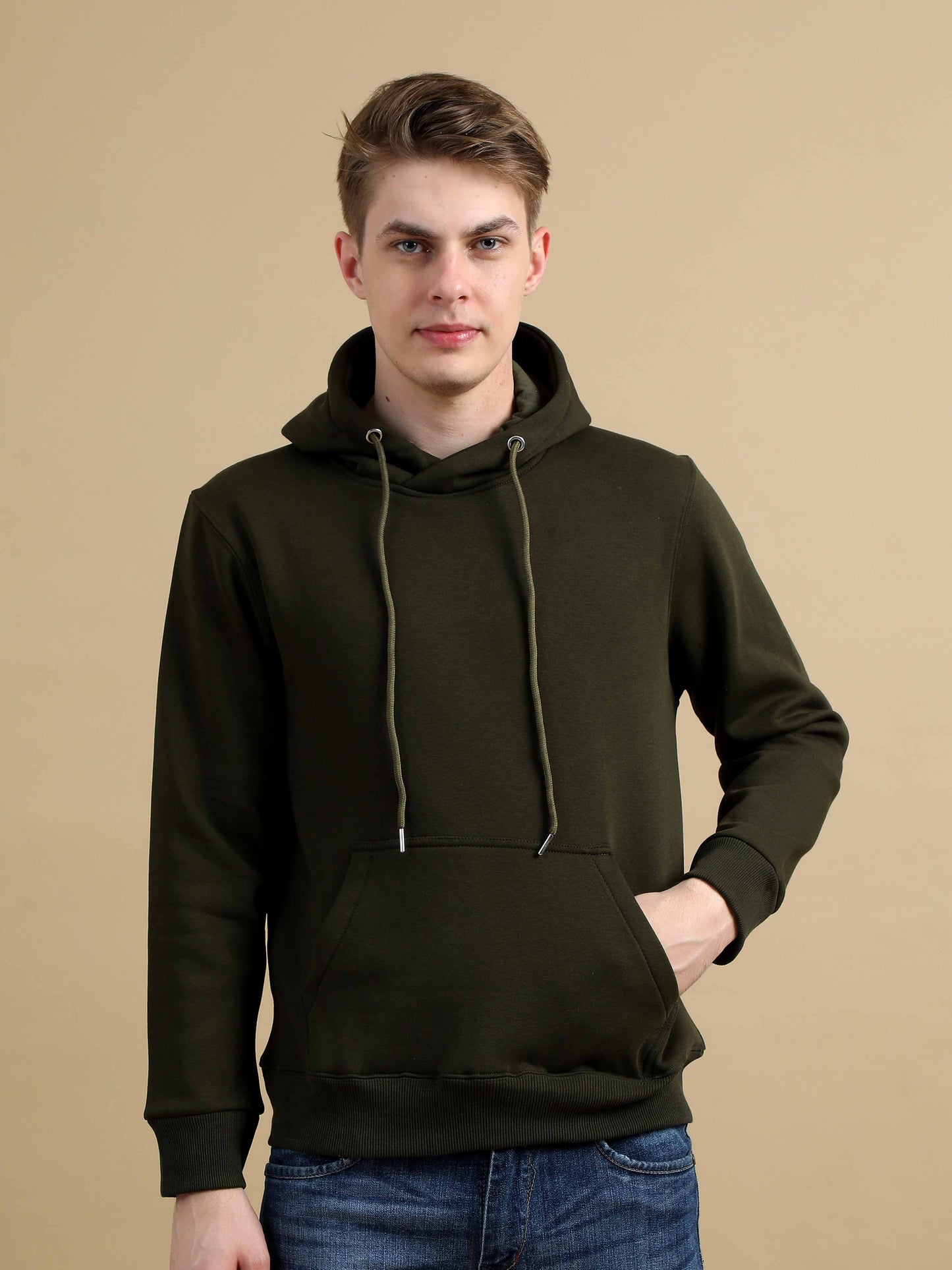 CozyPeak Olive Hoodie