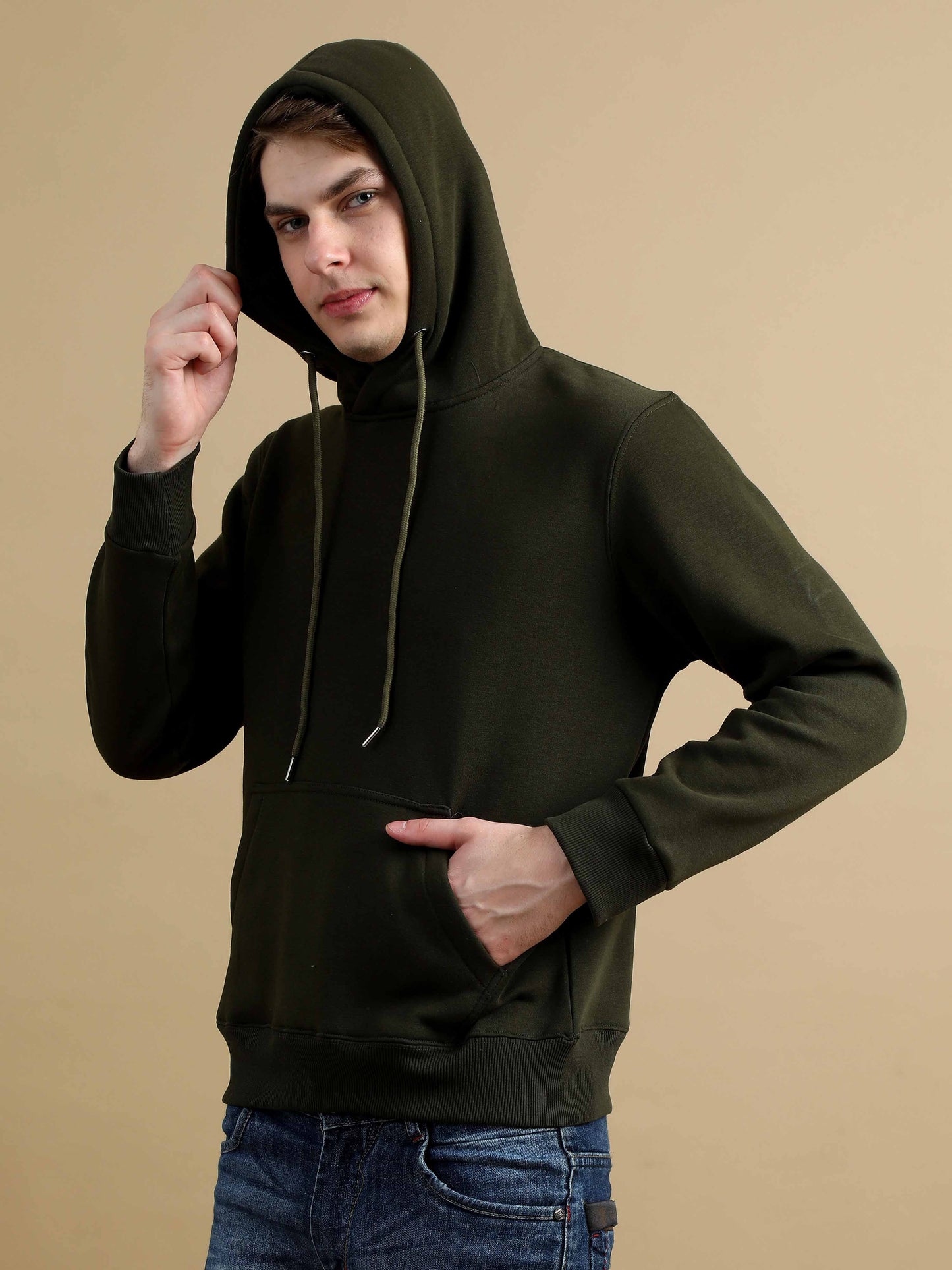 CozyPeak Olive Hoodie