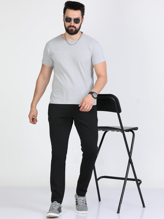 Men Midnight Stretchy Peanut Joggers