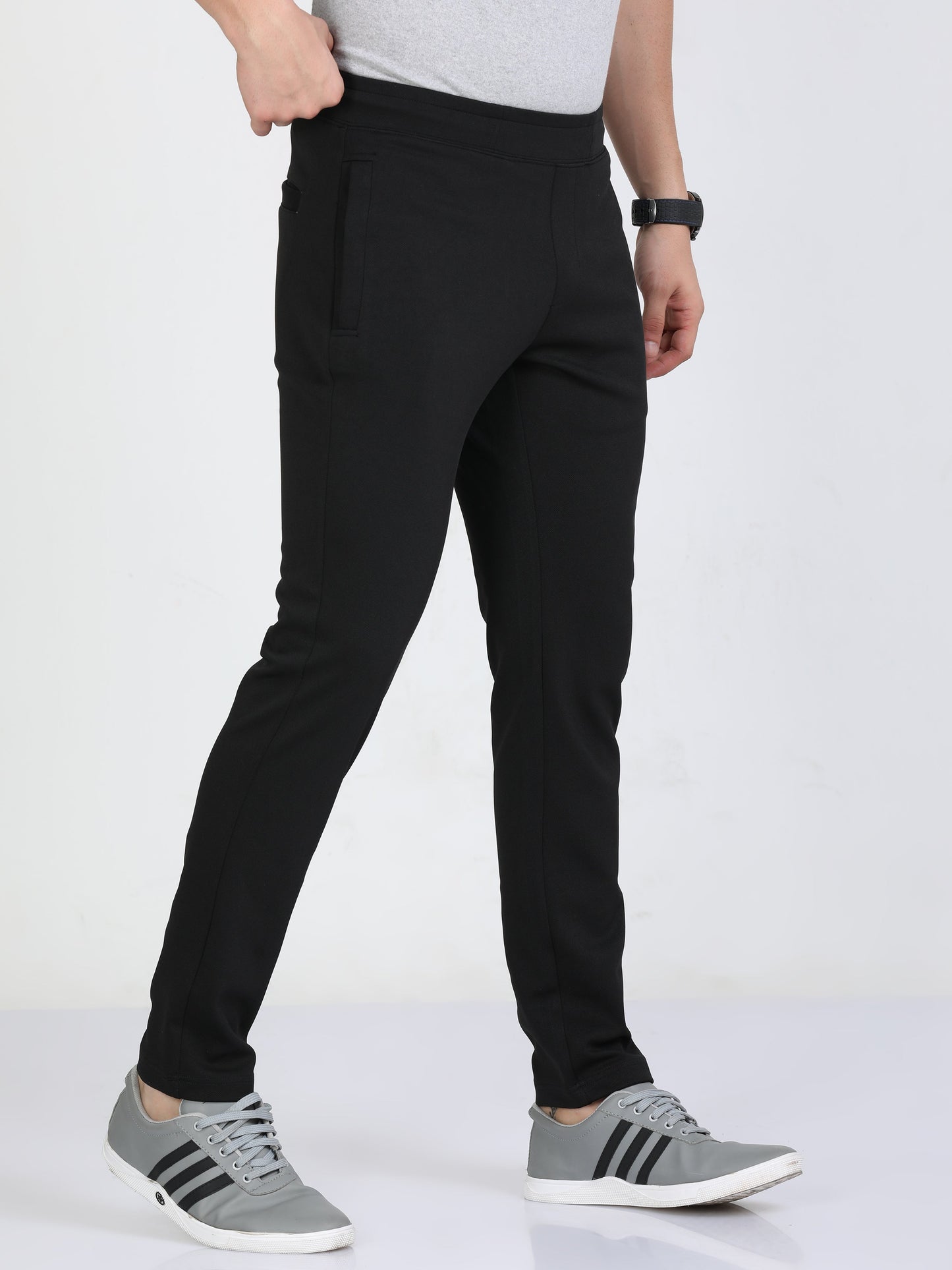 Men Midnight Stretchy Peanut Joggers