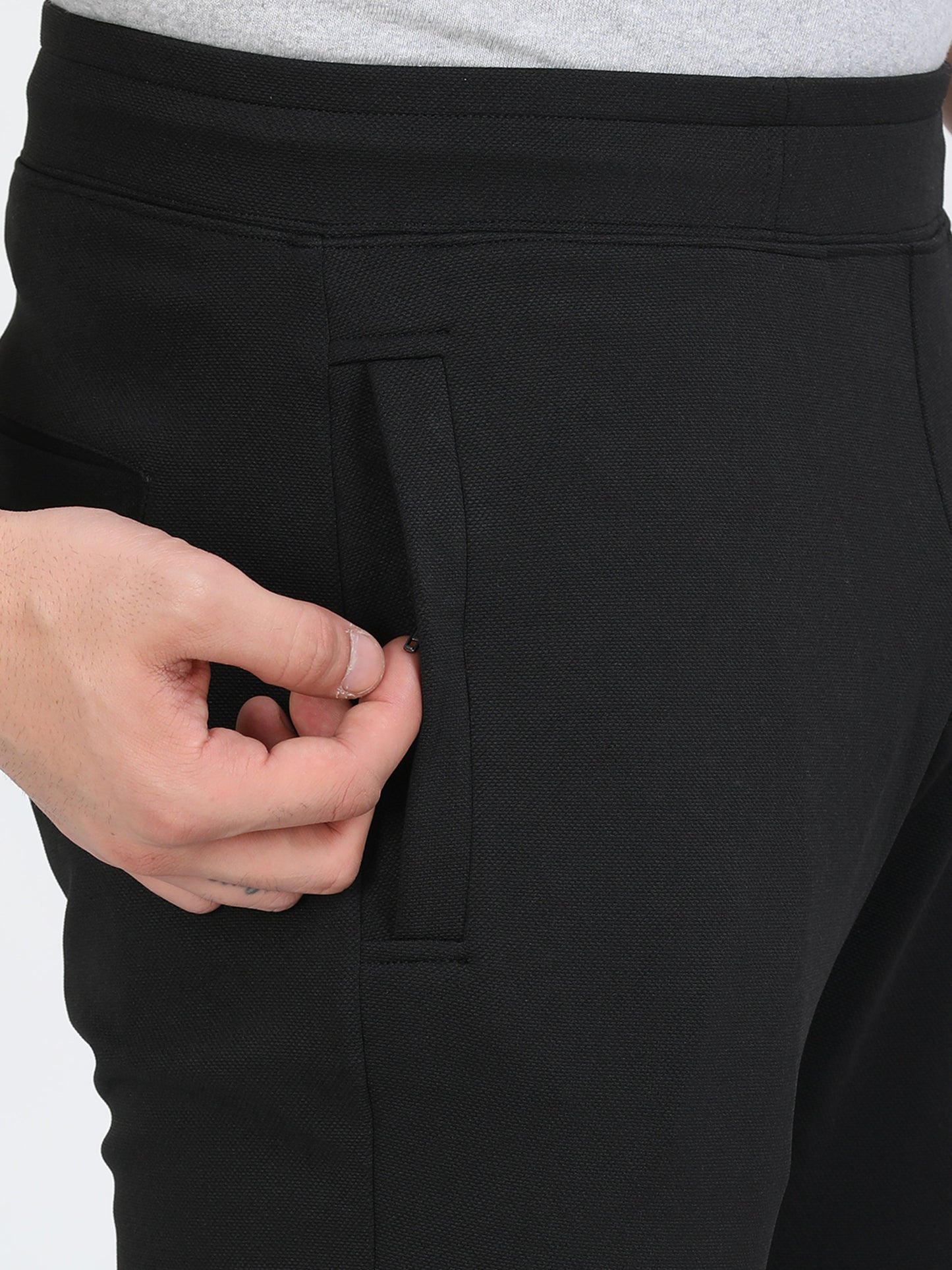 Men Midnight Stretchy Peanut Joggers