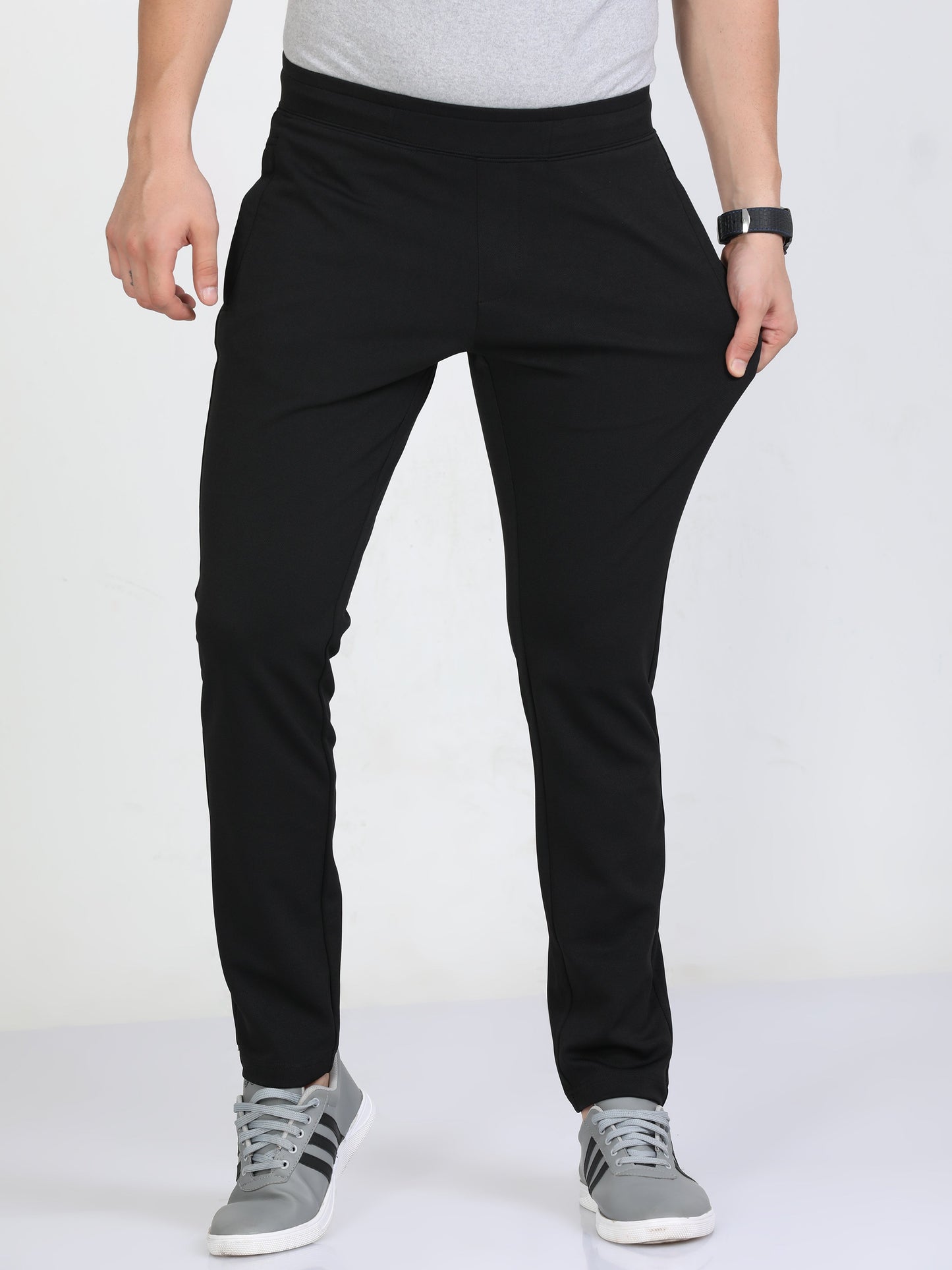 Men Midnight Stretchy Peanut Joggers