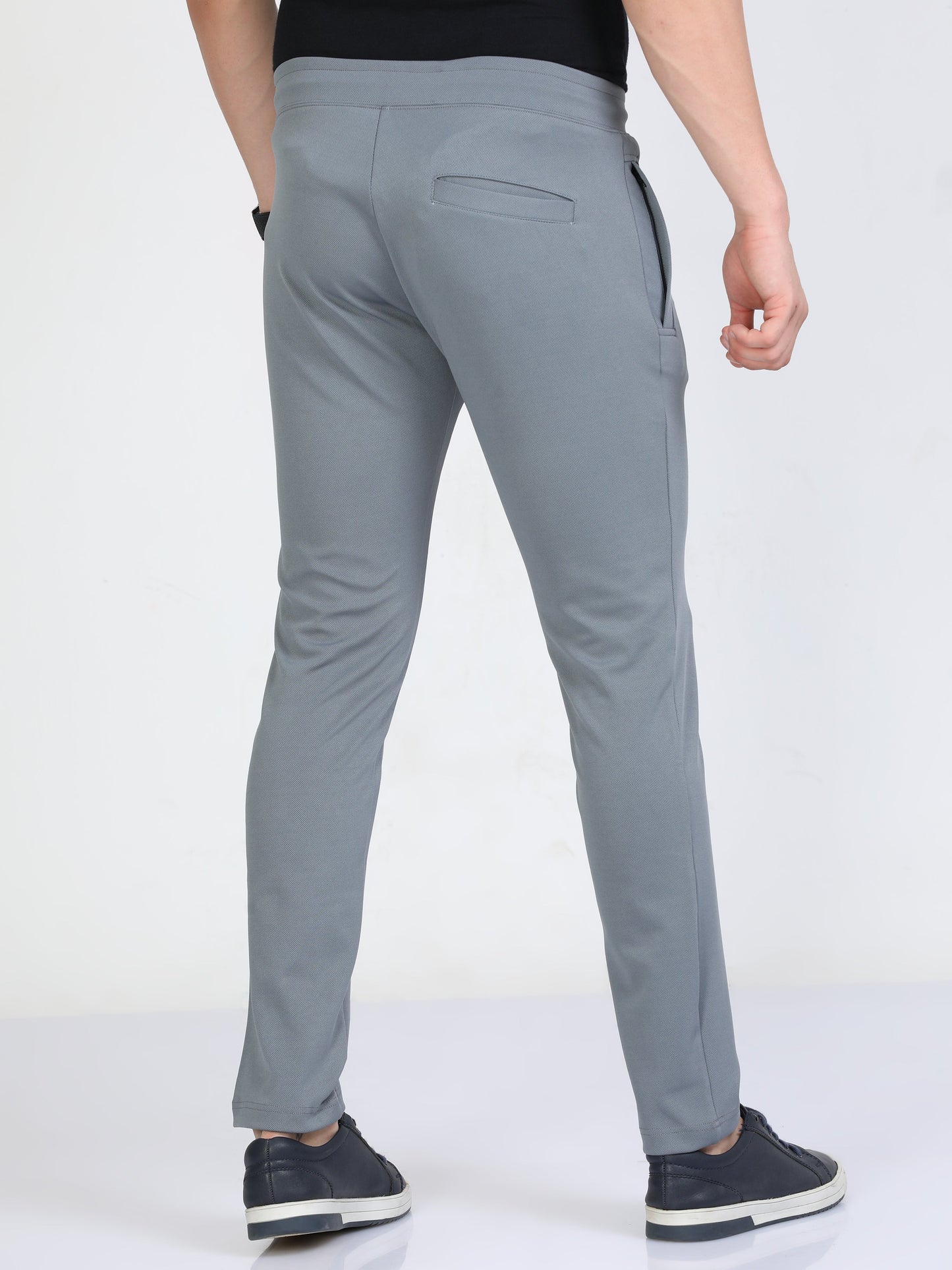 Men Smoke Stretchy Peanut Joggers