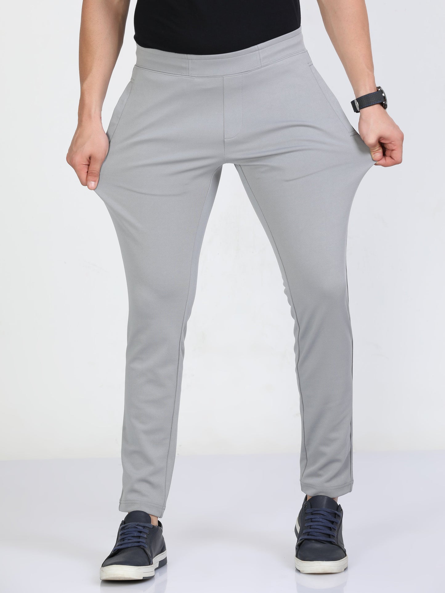 Men Steel Stretchy Peanut Joggers