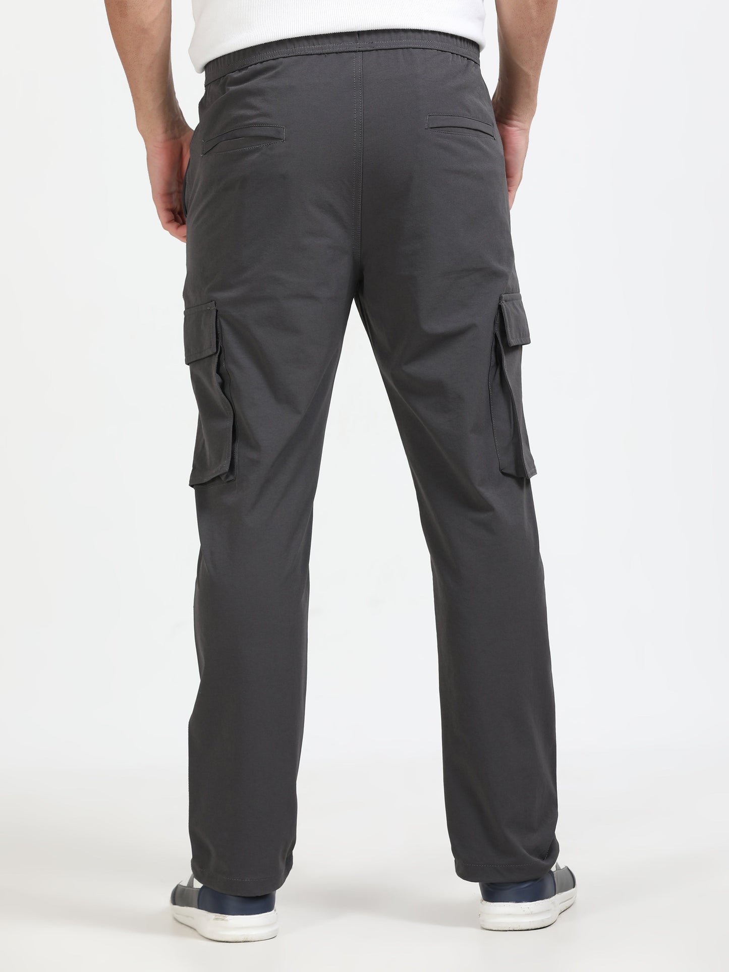 Men Parachute Cargo-Dk Grey