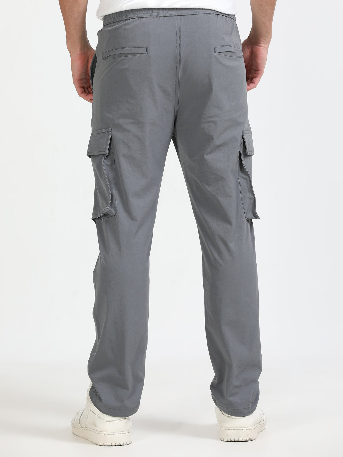 Men Parachute Cargo-Lt Grey