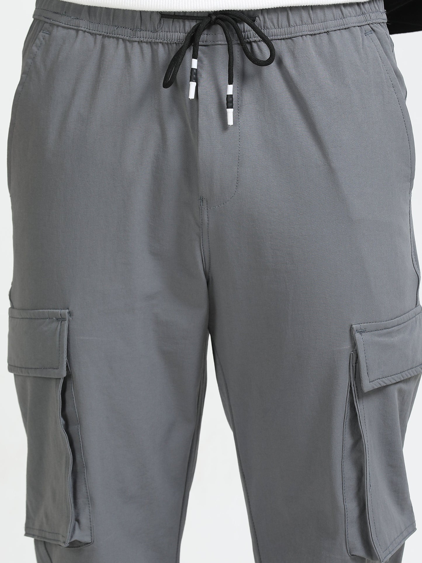 Men Parachute Cargo-Lt Grey