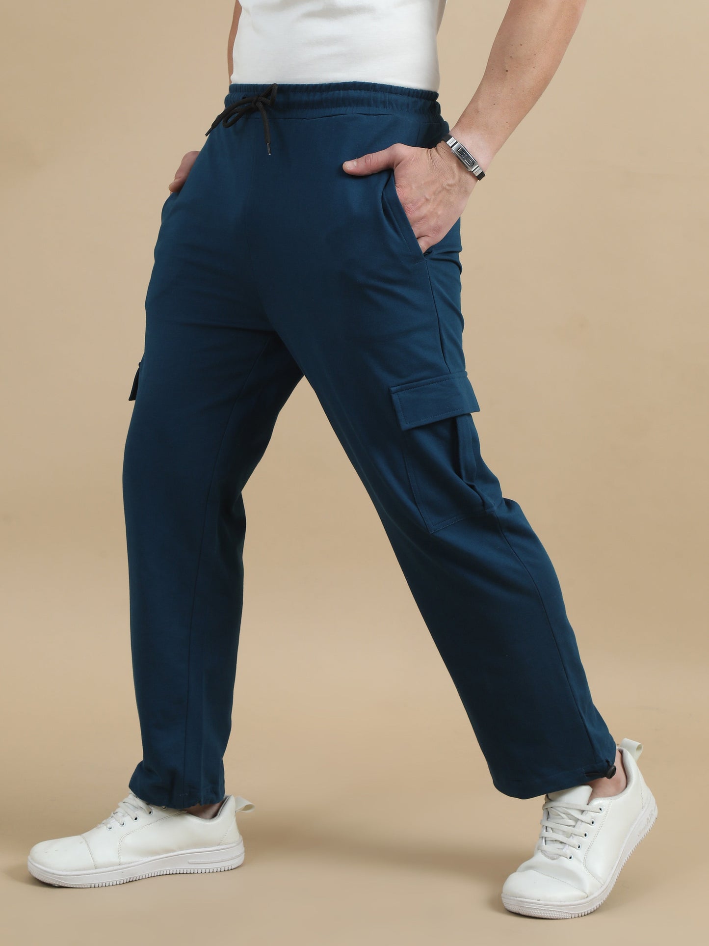 Men Cargo Pant -Teal