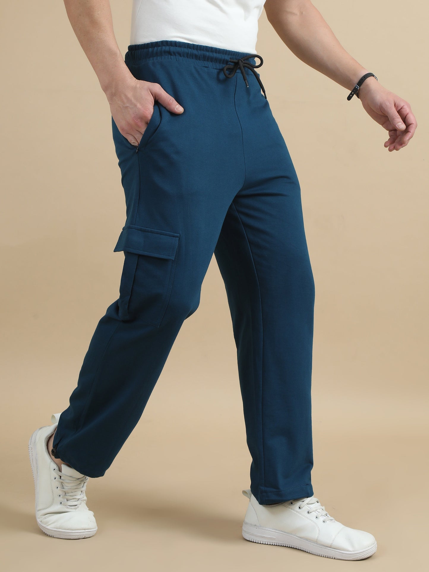 Men Cargo Pant -Teal