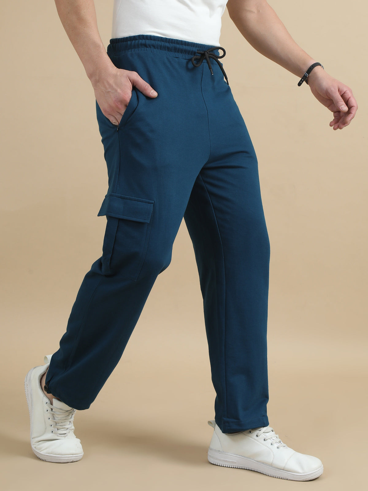Men Cargo Pant -Teal
