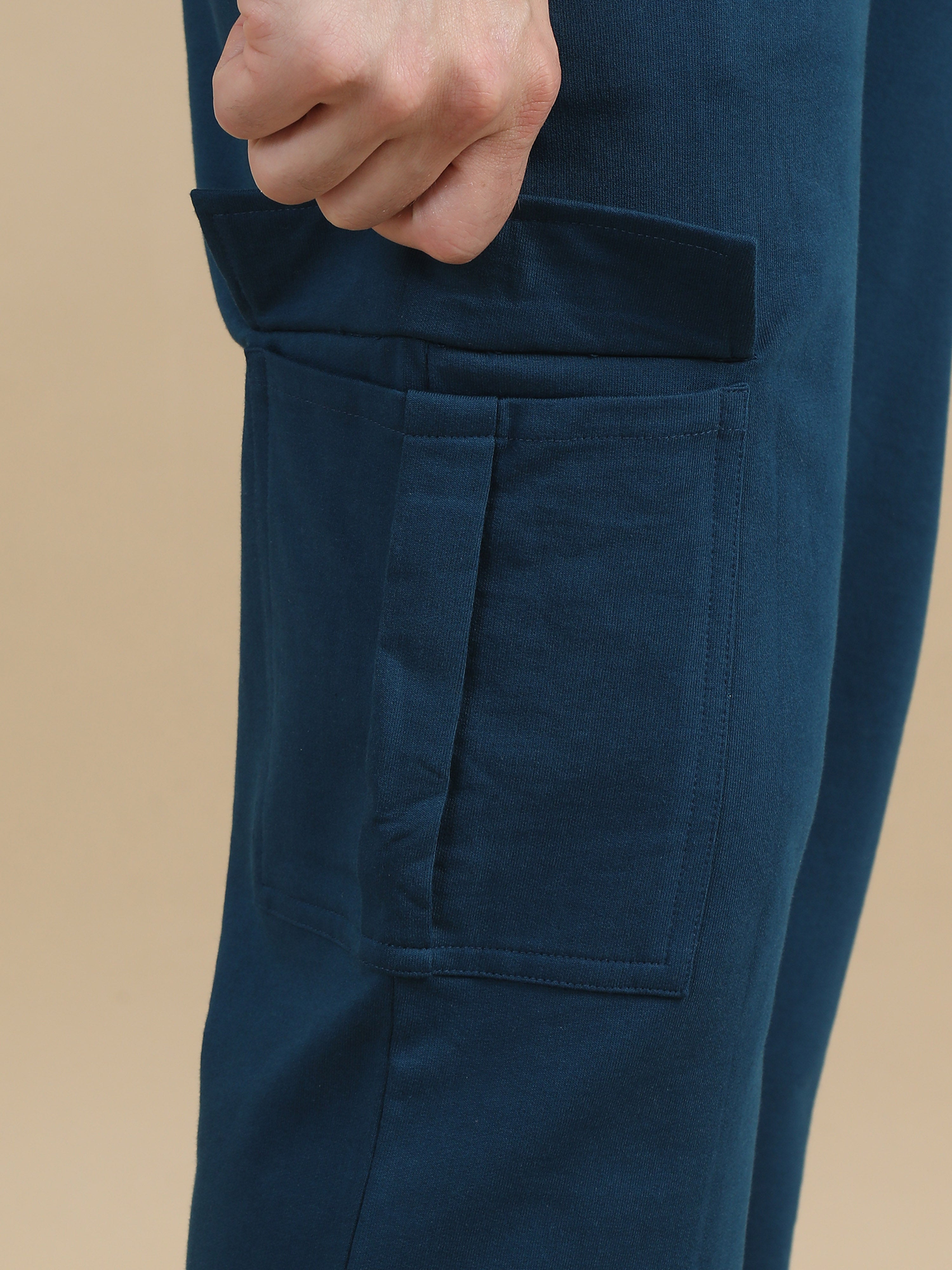 Men Cargo Pant -Teal
