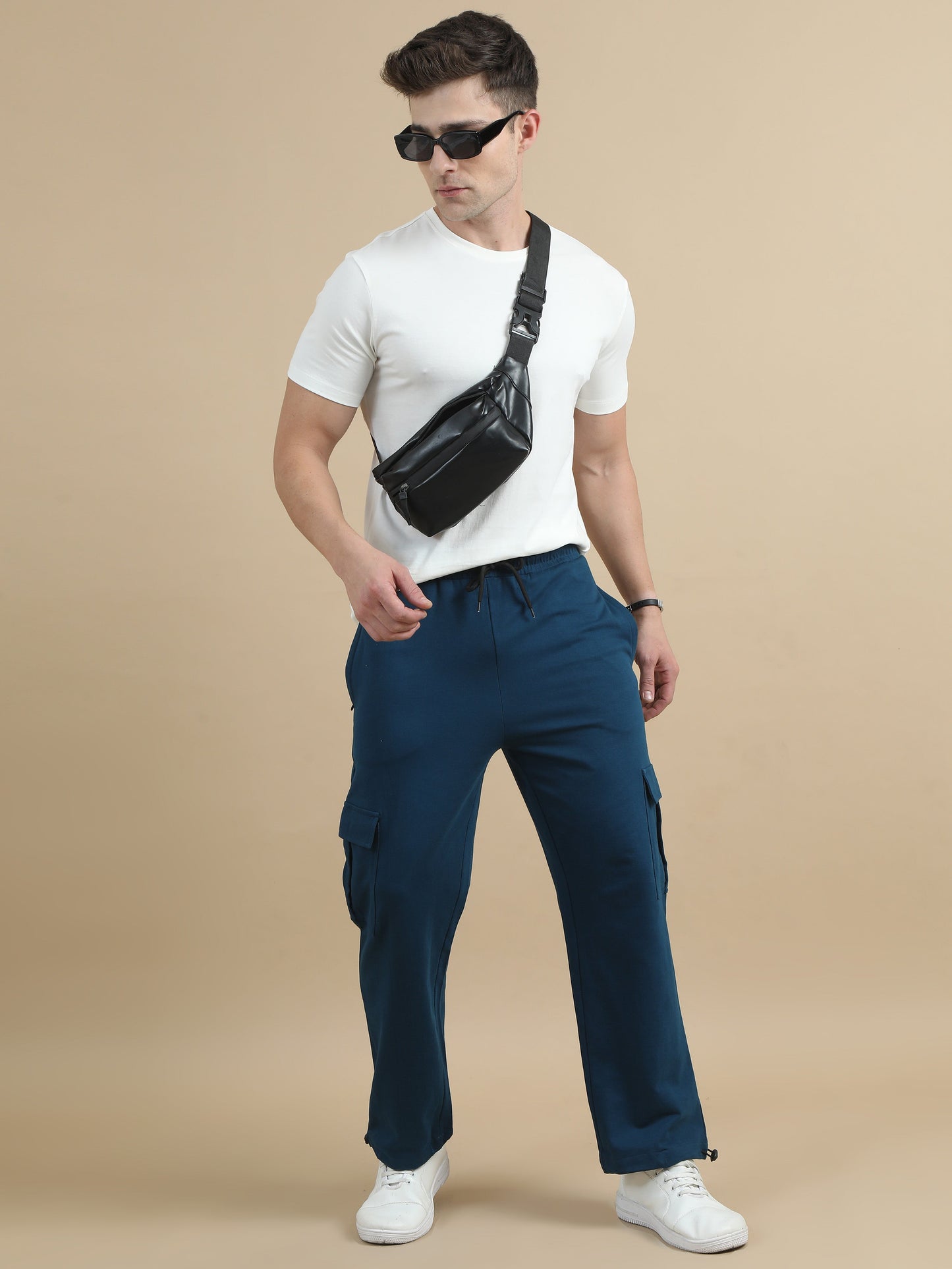 Men Cargo Pant -Teal