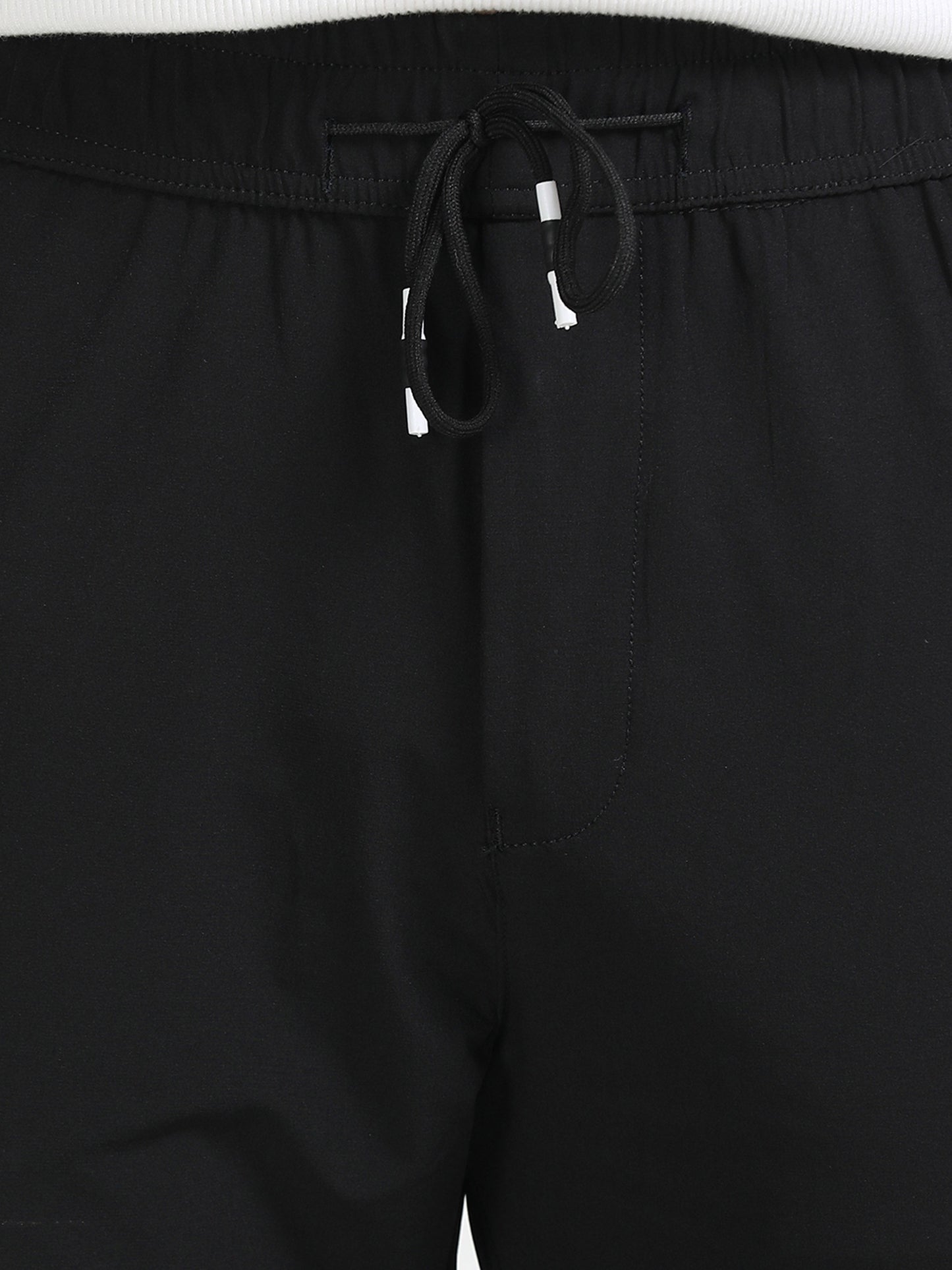 Men Parachute Cargo-Black