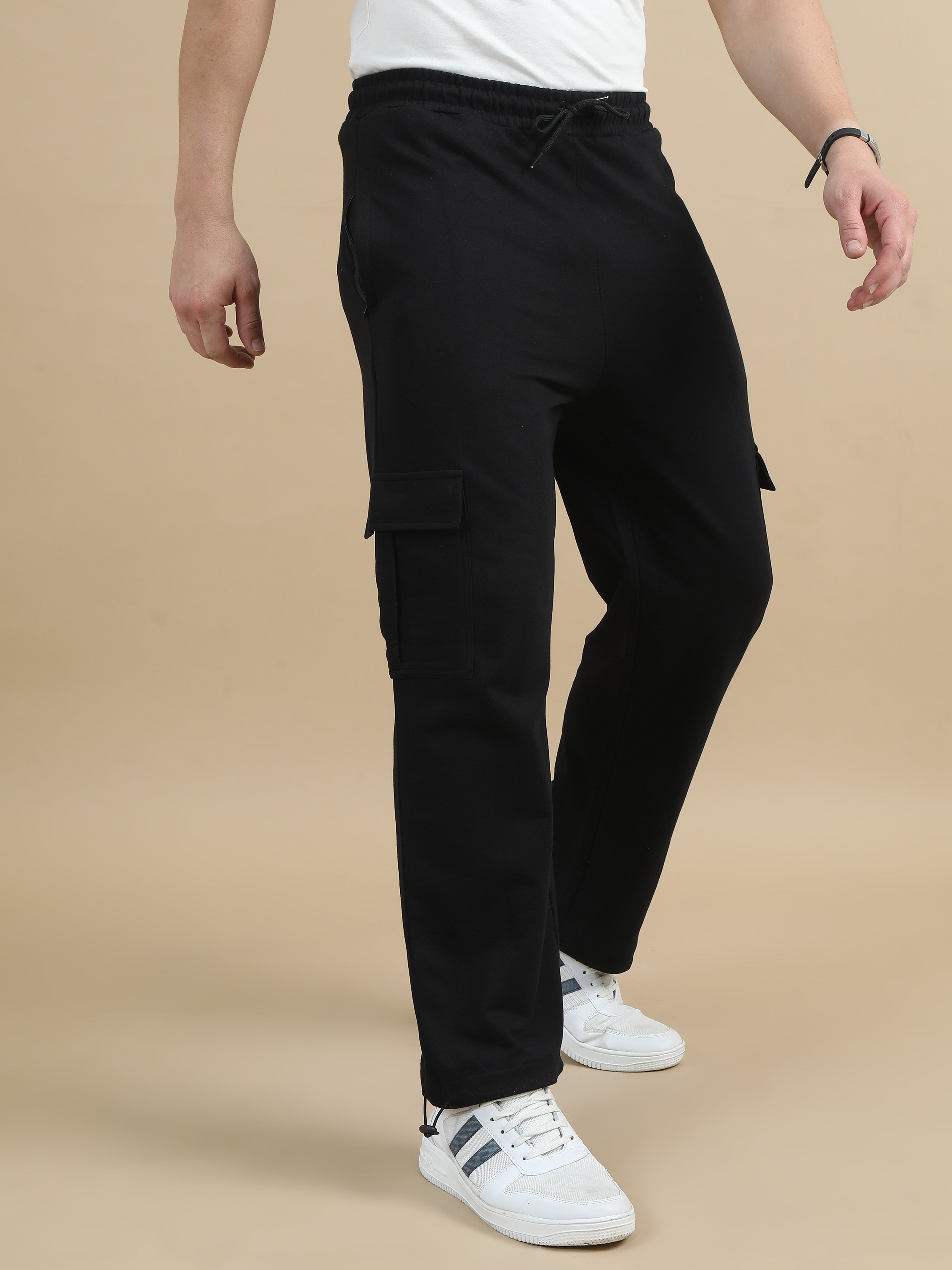 Men Cargo Pant - Black