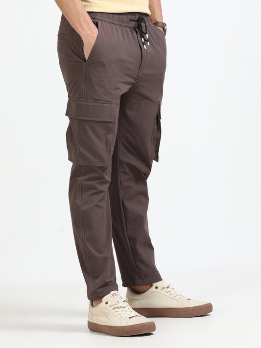 Men Parachute Cargo-Brown
