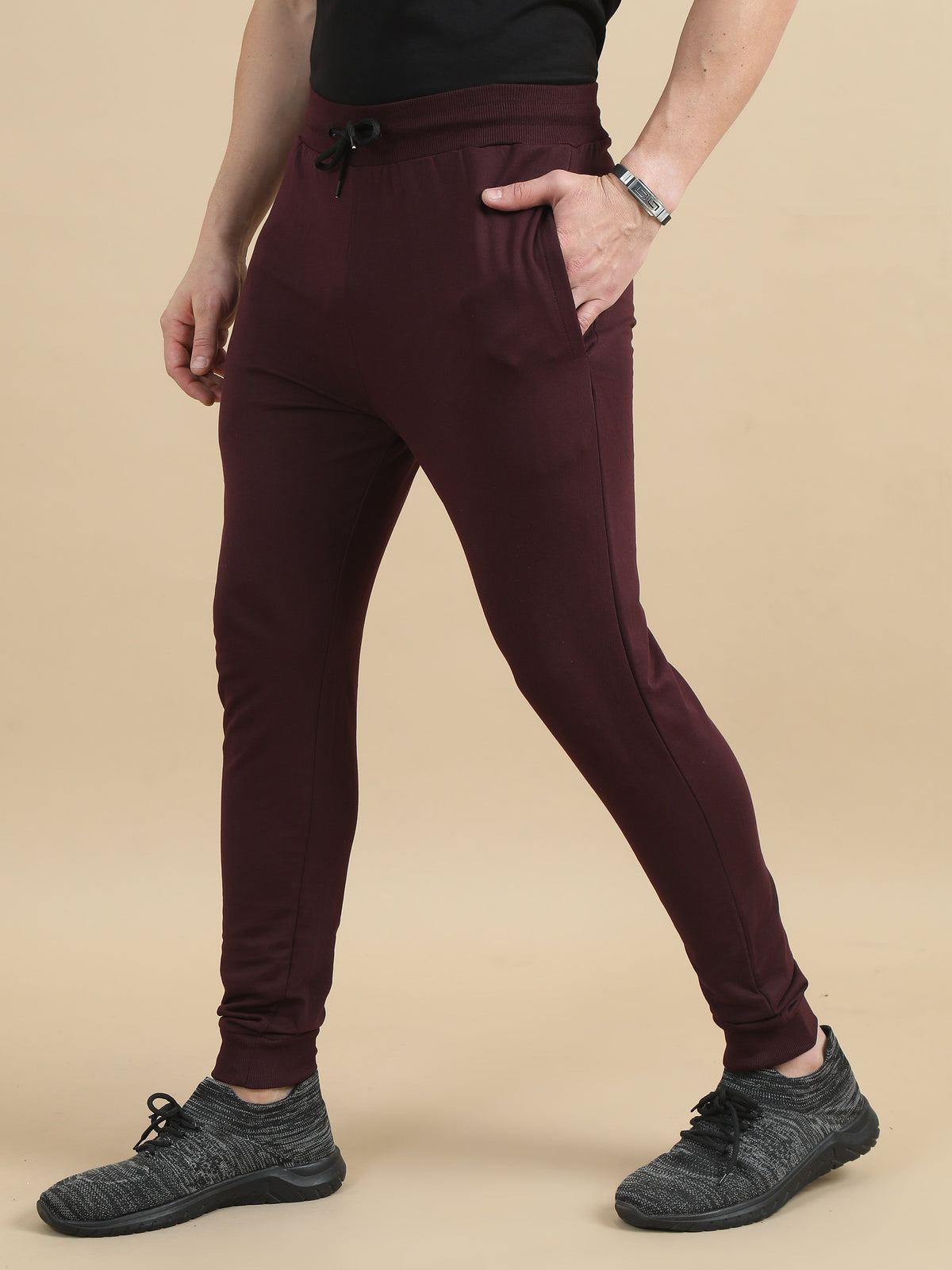 Men Jogger Pant - Brown