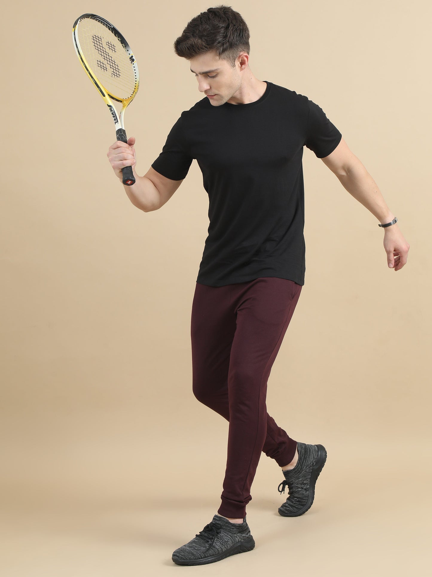 Men Jogger Pant - Brown