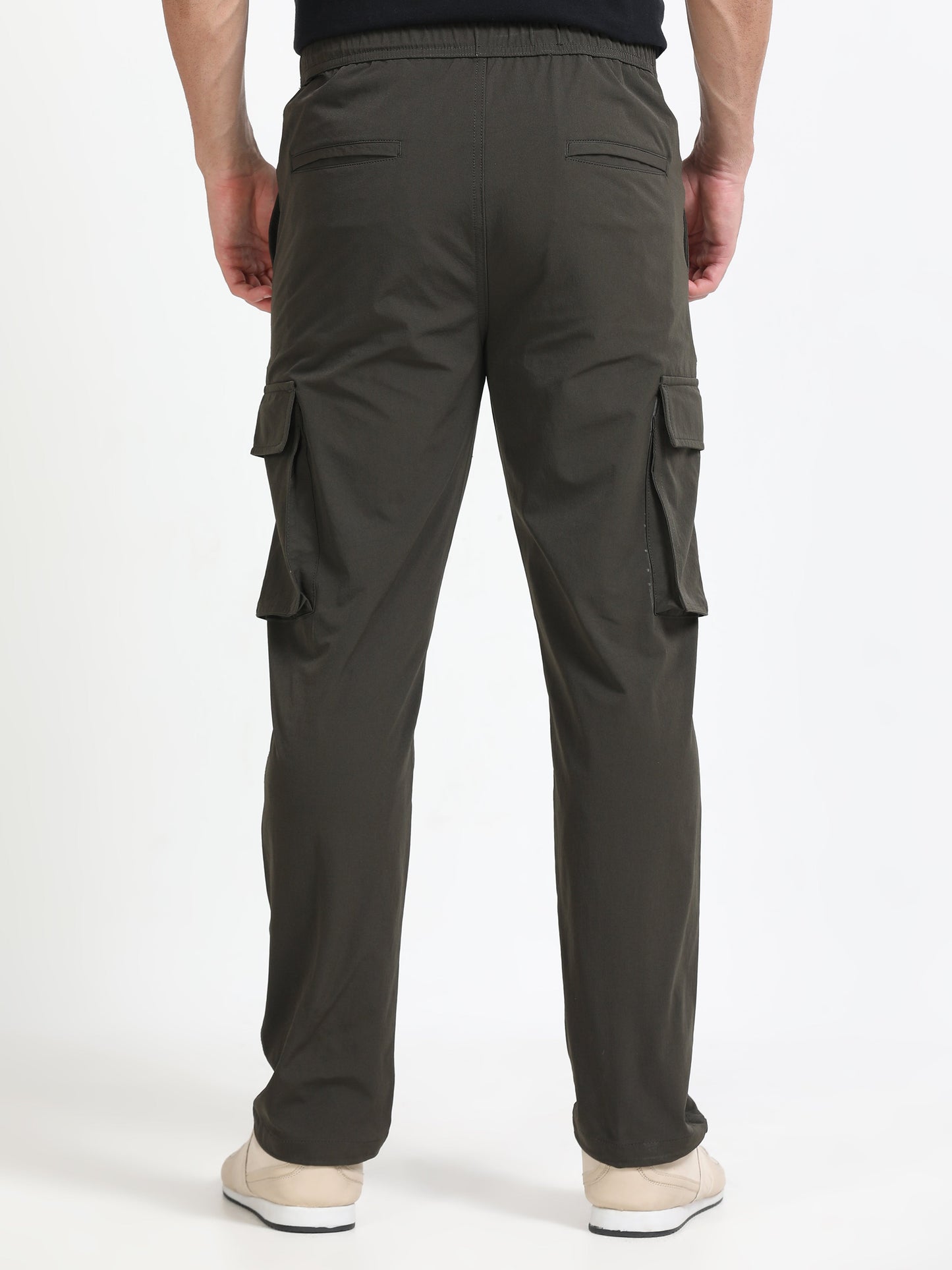 Men Parachute Cargo-Olive