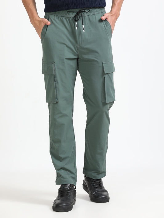 Men Parachute Cargo-Ft Green