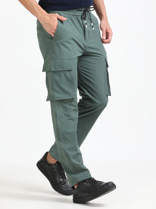 Men Parachute Cargo-Ft Green