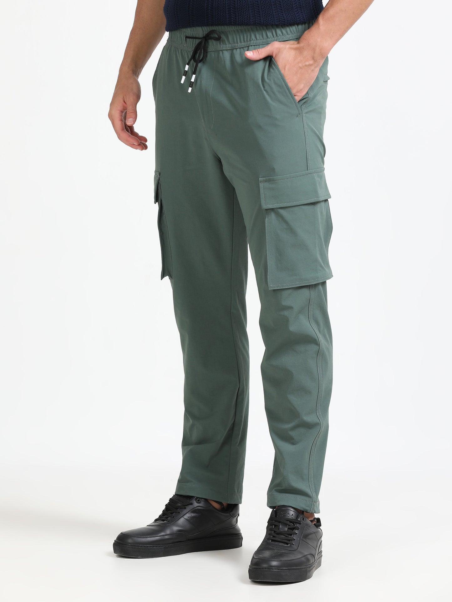 Men Parachute Cargo-Ft Green