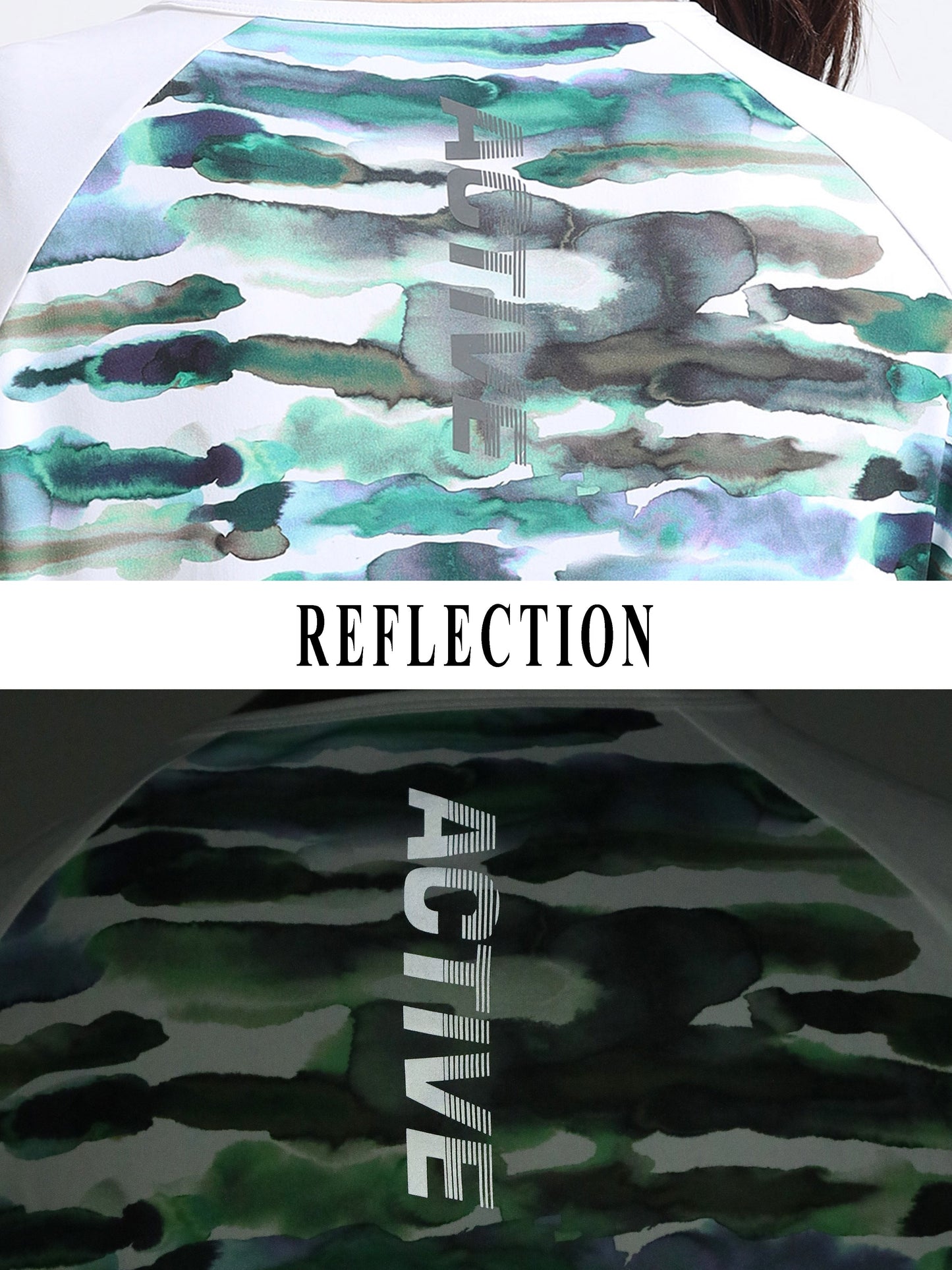 Nature Abstract Men Cycling Tee